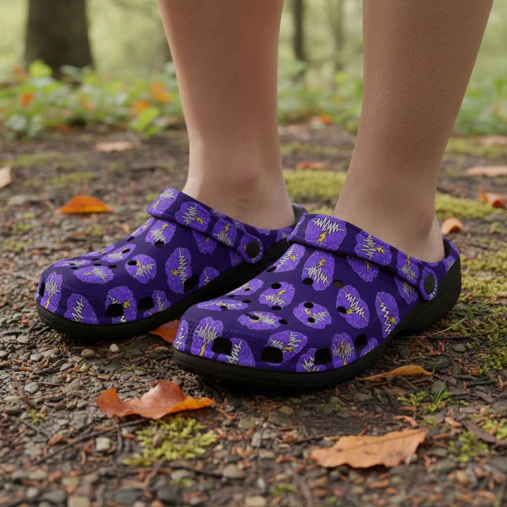 Neurostrong Clogs – Epilepsy Awareness EVA Comfort Shoes - Shoes, Clogs - EpiAl's Shop