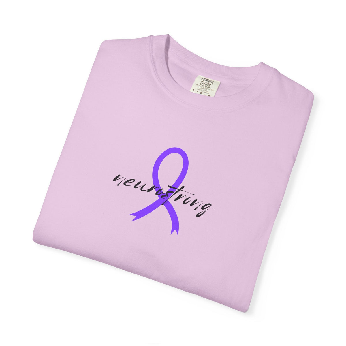 Neurostrong Epilepsy Awareness T-Shirt | Purple Ribbon Tee - Clothing, Unisex, T-Shirts - EpiAl's Shop