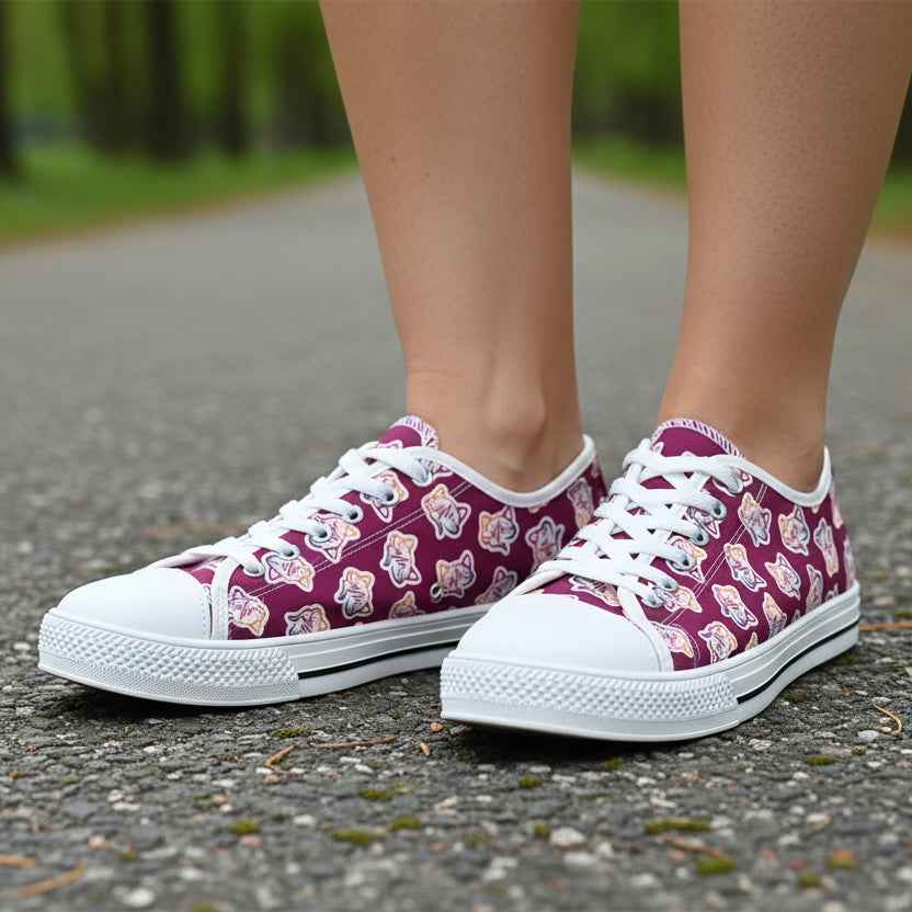 Neurostrong Stride Cat Women's Low-Top Sneakers - Shoes, Sneakers - EpiAl's Shop