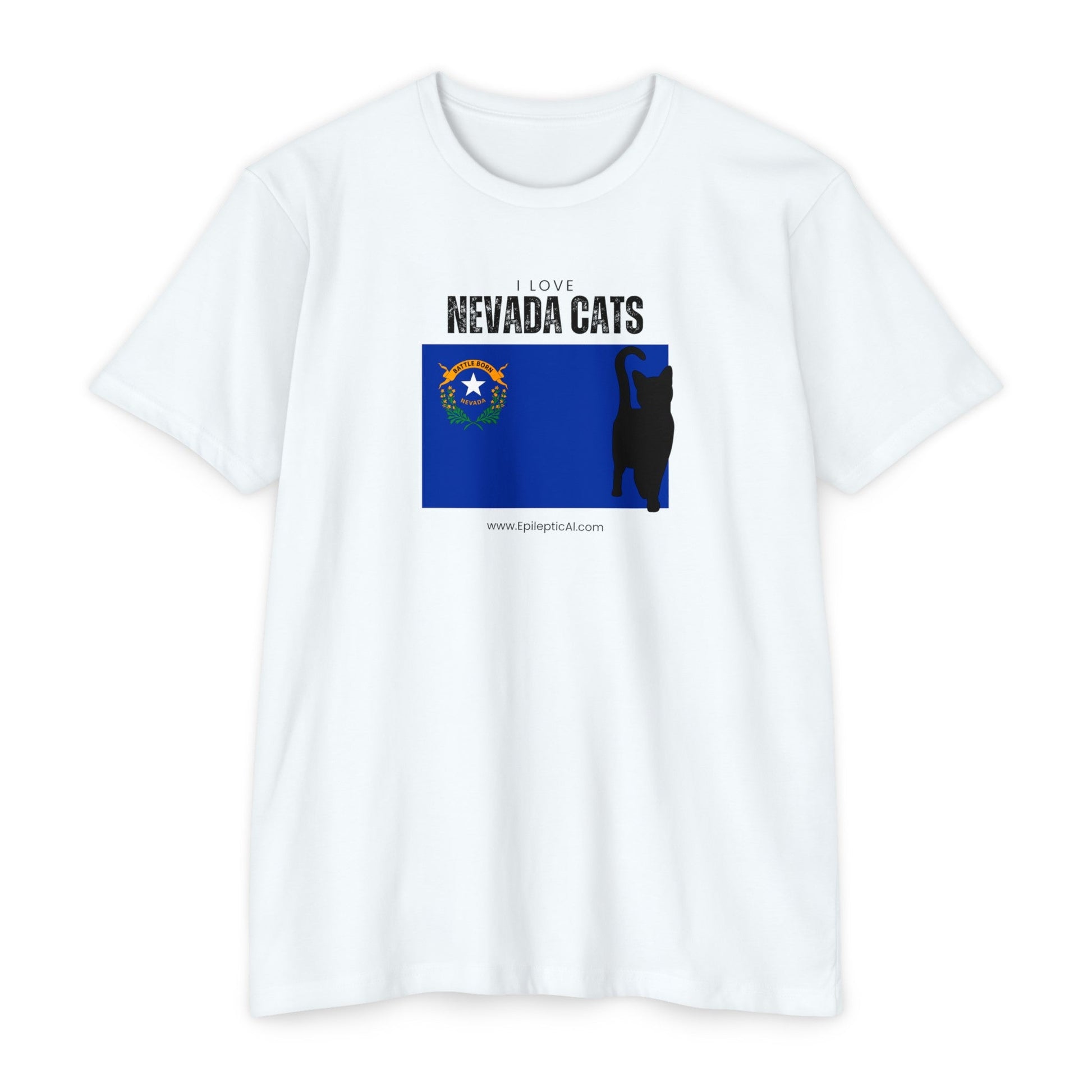 Nevada Cats Unisex CVC Jersey T - shirt - T - Shirt - Epileptic Al’s Shop