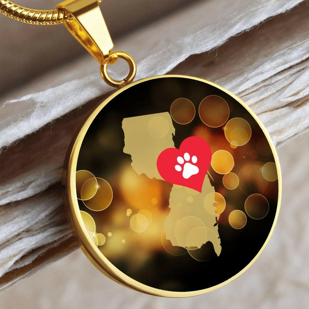 New Jersey luvs Cats Necklace - Jewelry - Epileptic Al’s Shop