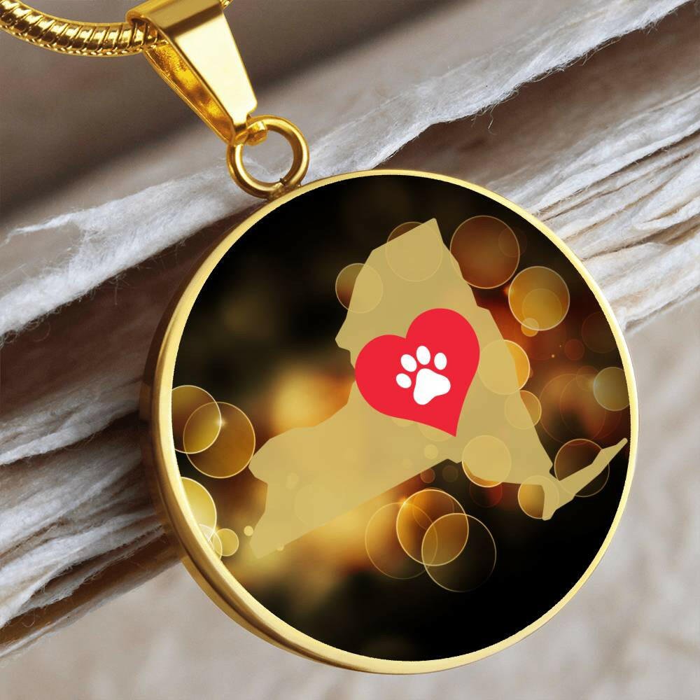New York luvs Cats Necklace - Jewelry - Epileptic Al’s Shop
