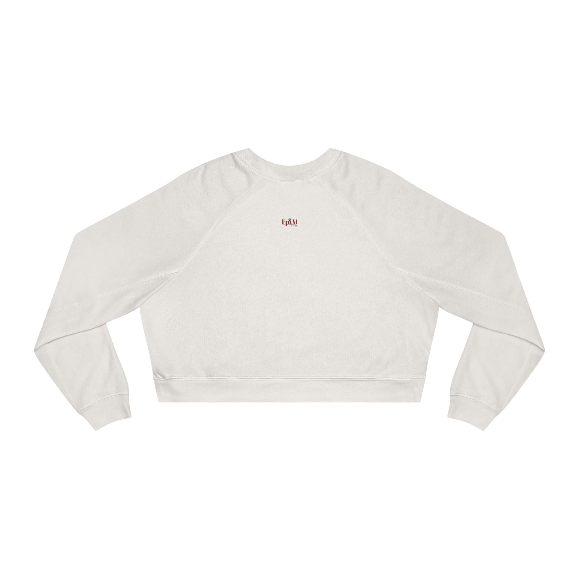 Nice Cat Lady Cropped Pullover | Cozy Women's Sweatshirt - Clothing, Sweatshirts, Crop - EpiAl's Shop