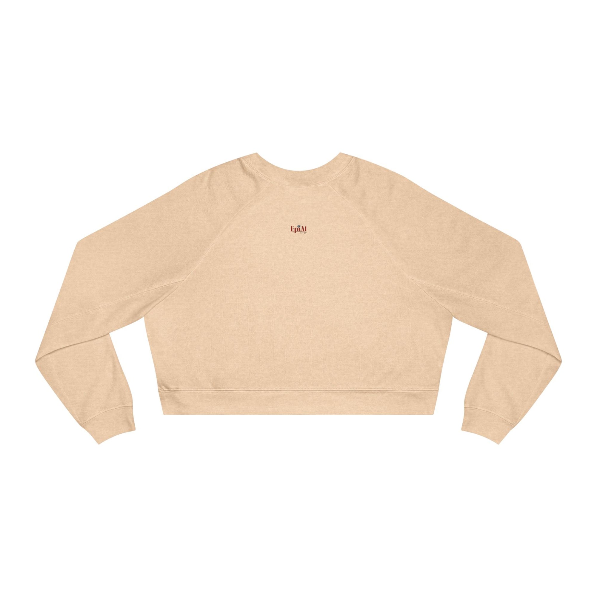 Nice Cat Lady Cropped Pullover | Cozy Women's Sweatshirt - Clothing, Sweatshirts, Crop - EpiAl's Shop