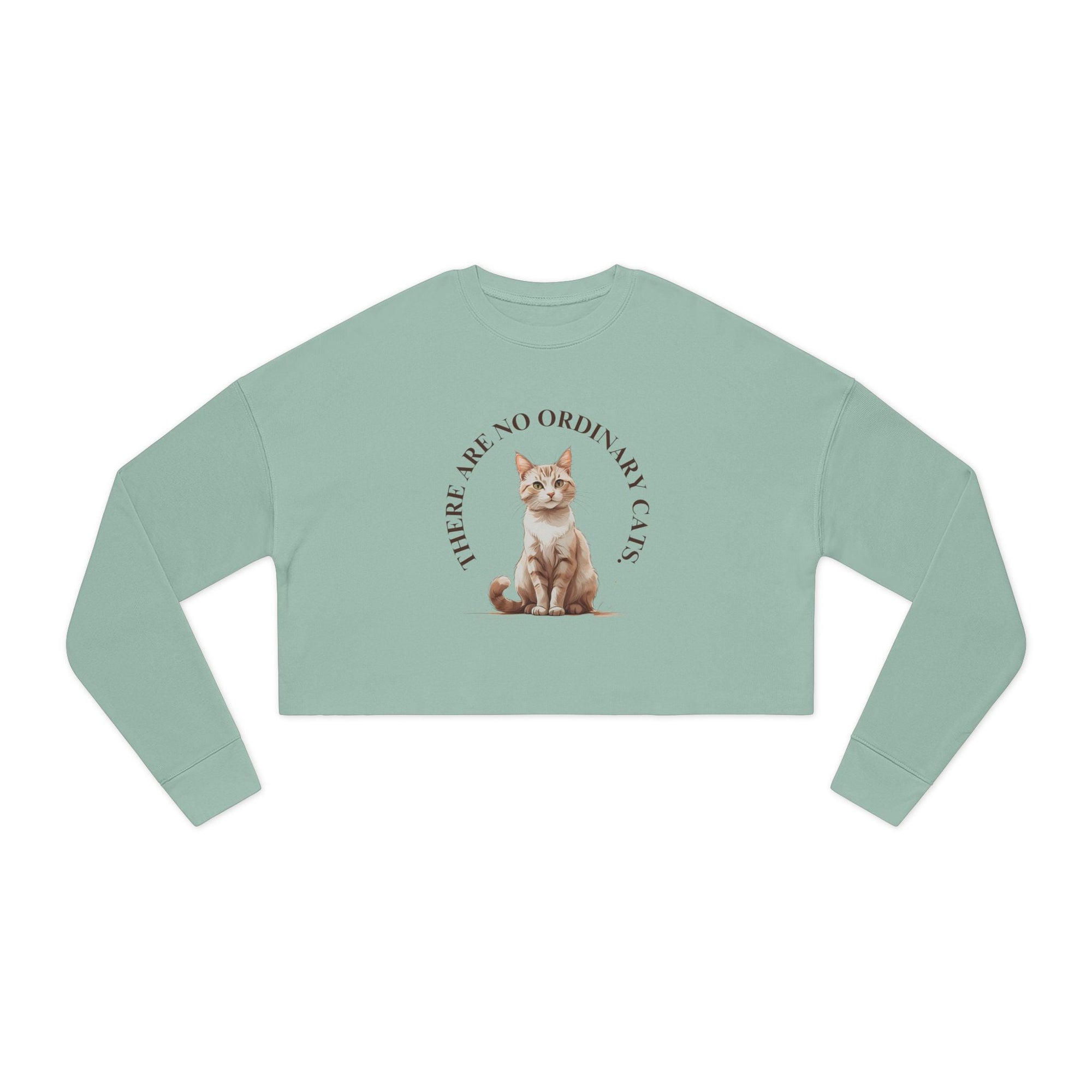 No Ordinary Cats Women's Cropped Sweatshirt - Clothing, Sweatshirts, Crop - EpiAl's Shop