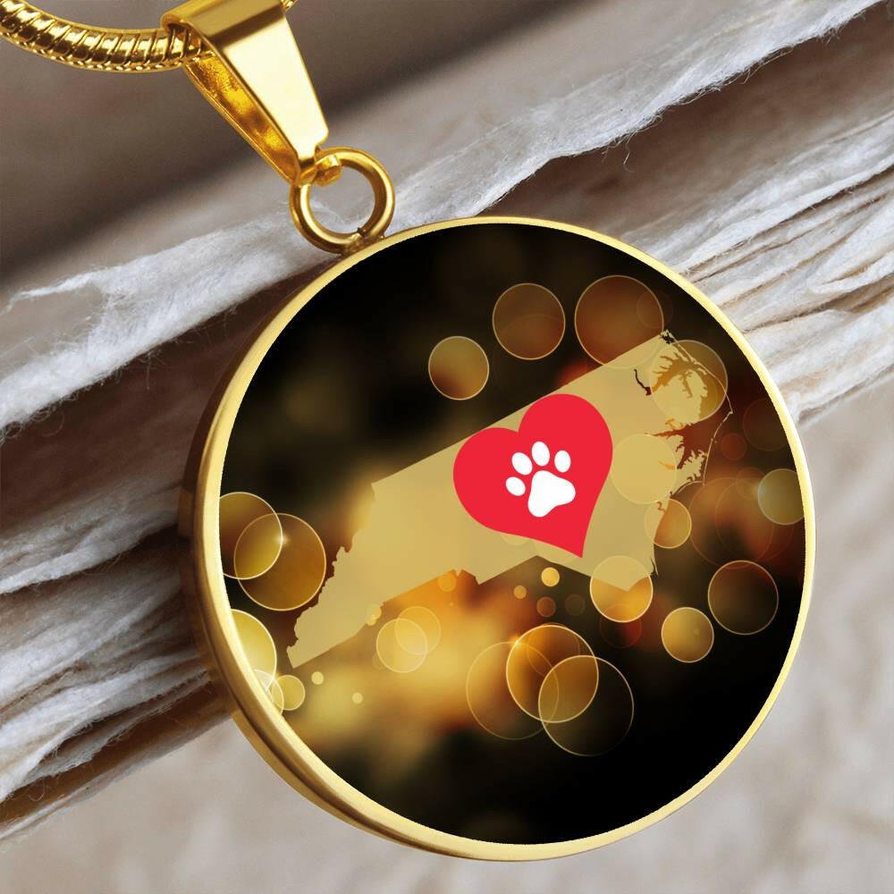 North Carolina luvs Cats Necklace - Jewelry - Epileptic Al’s Shop