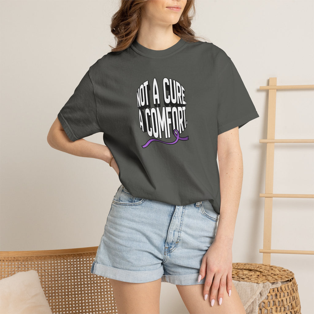 Not a Cure, a Comfort Garment-Dyed T-Shirt - Clothing, Unisex, T-Shirts - EpiAl's Shop