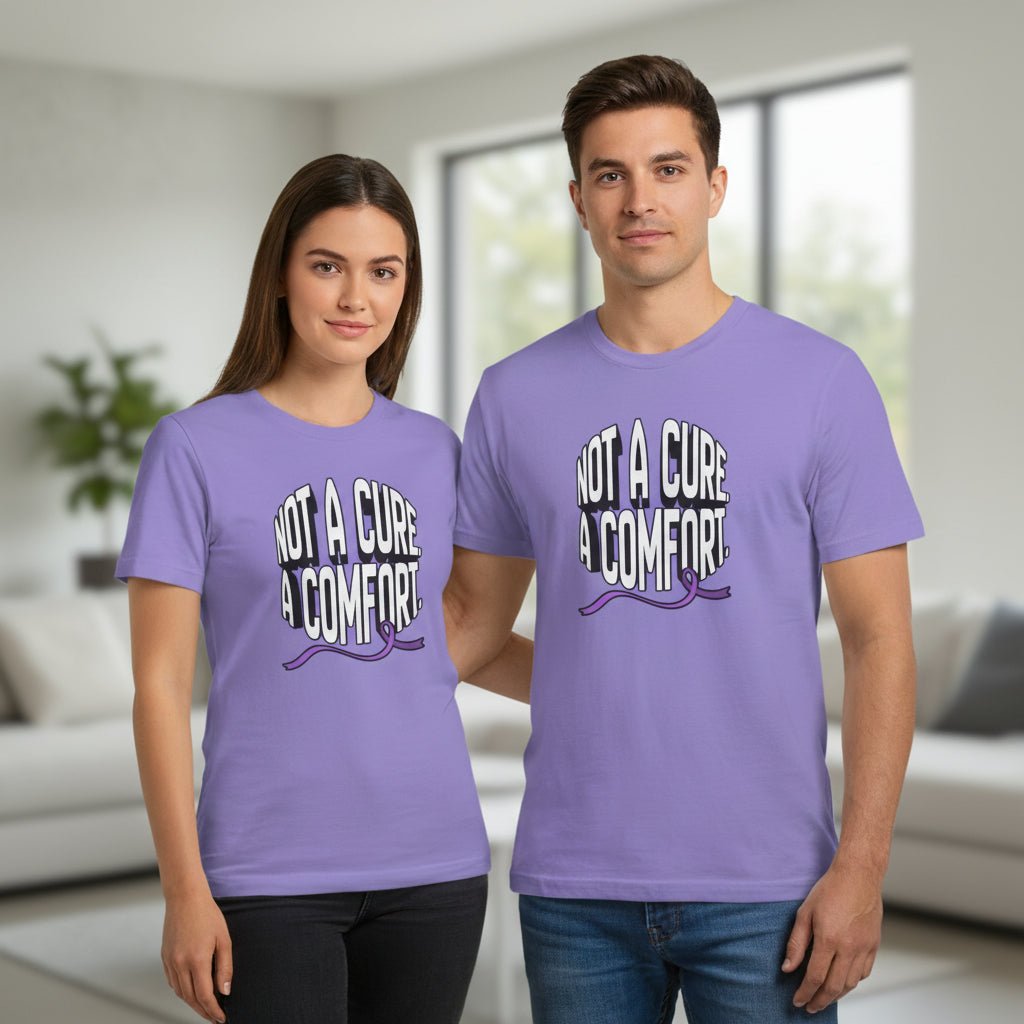 Not a Cure, a Comfort Garment-Dyed T-Shirt - Clothing, Unisex, T-Shirts - EpiAl's Shop