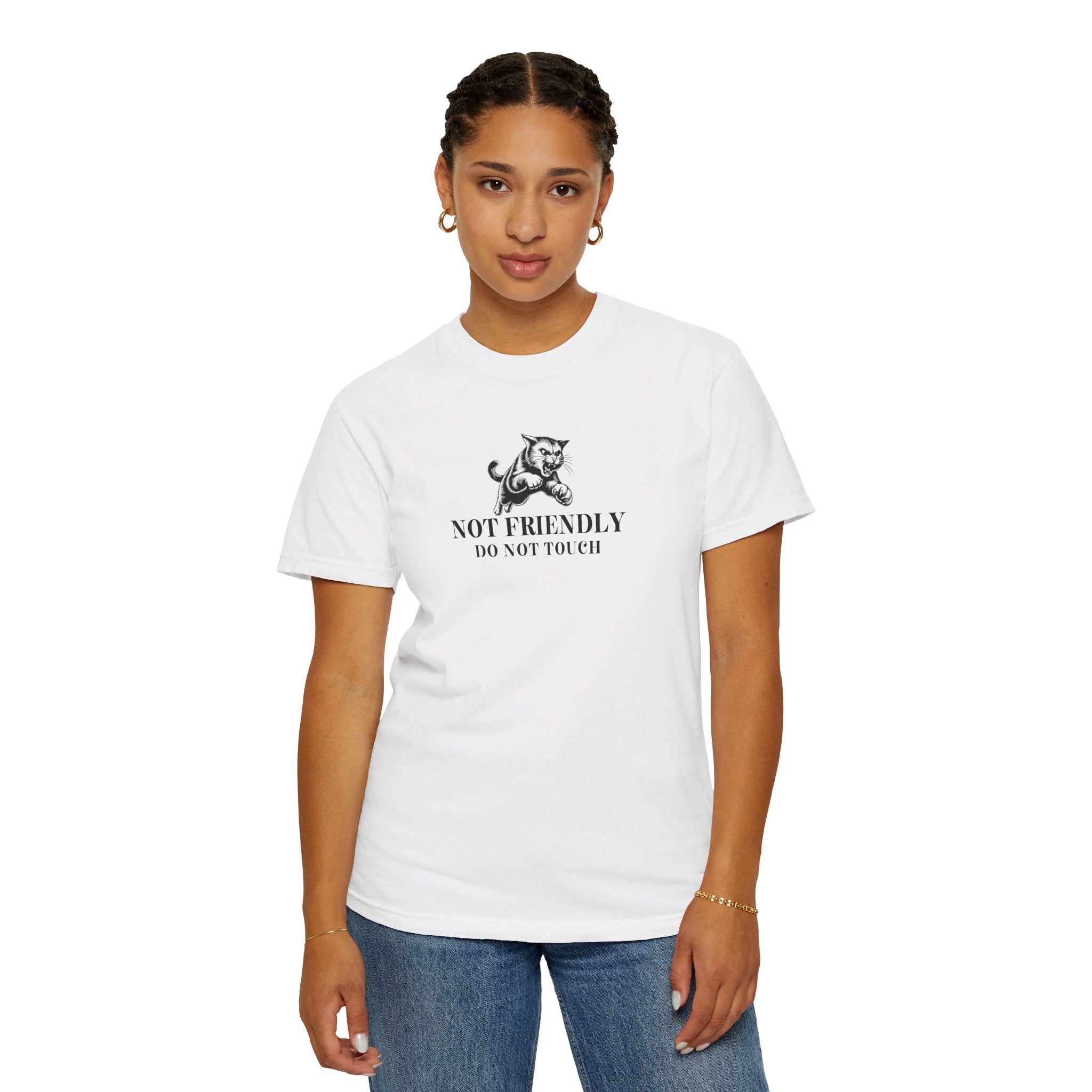 Not Friendly Unisex Garment - Dyed T - shirt - T - Shirt - EpiAl's Shop