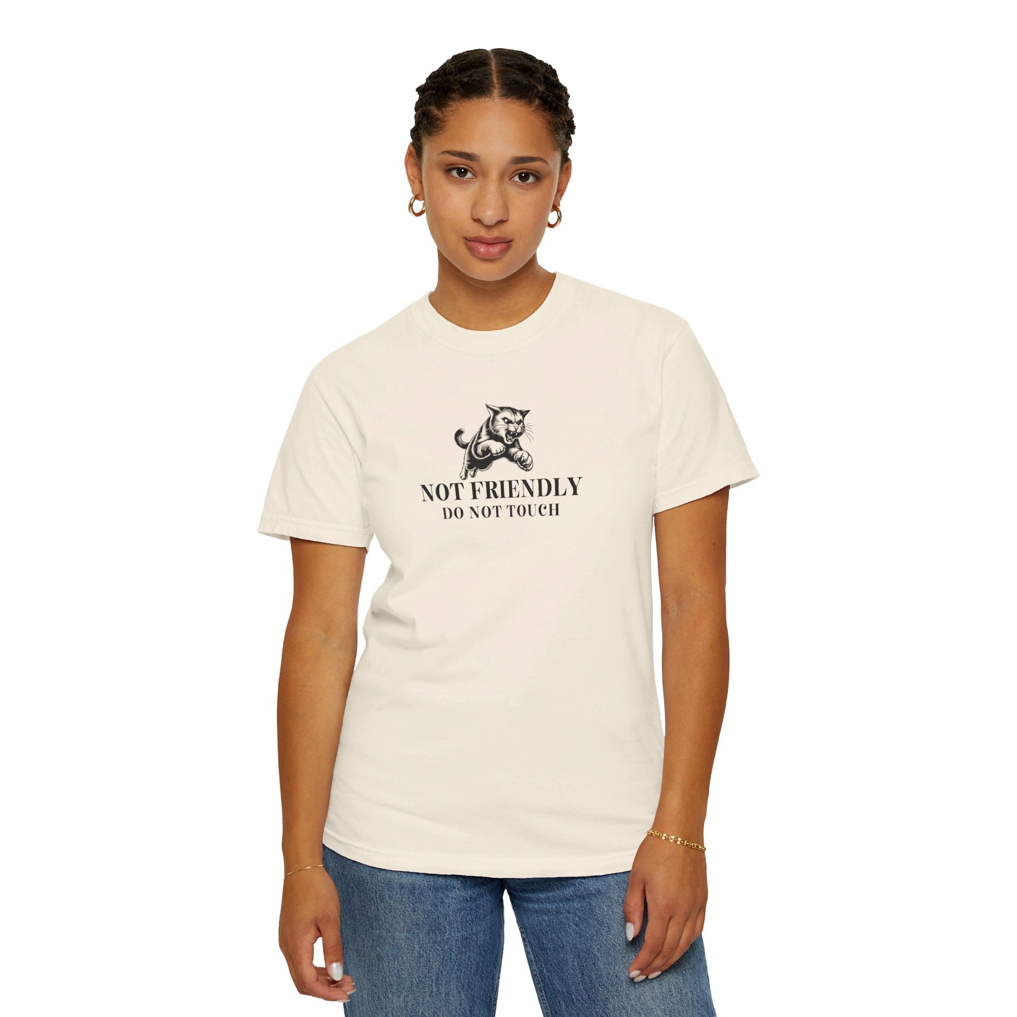 Not Friendly Unisex Garment - Dyed T - shirt - T - Shirt - EpiAl's Shop