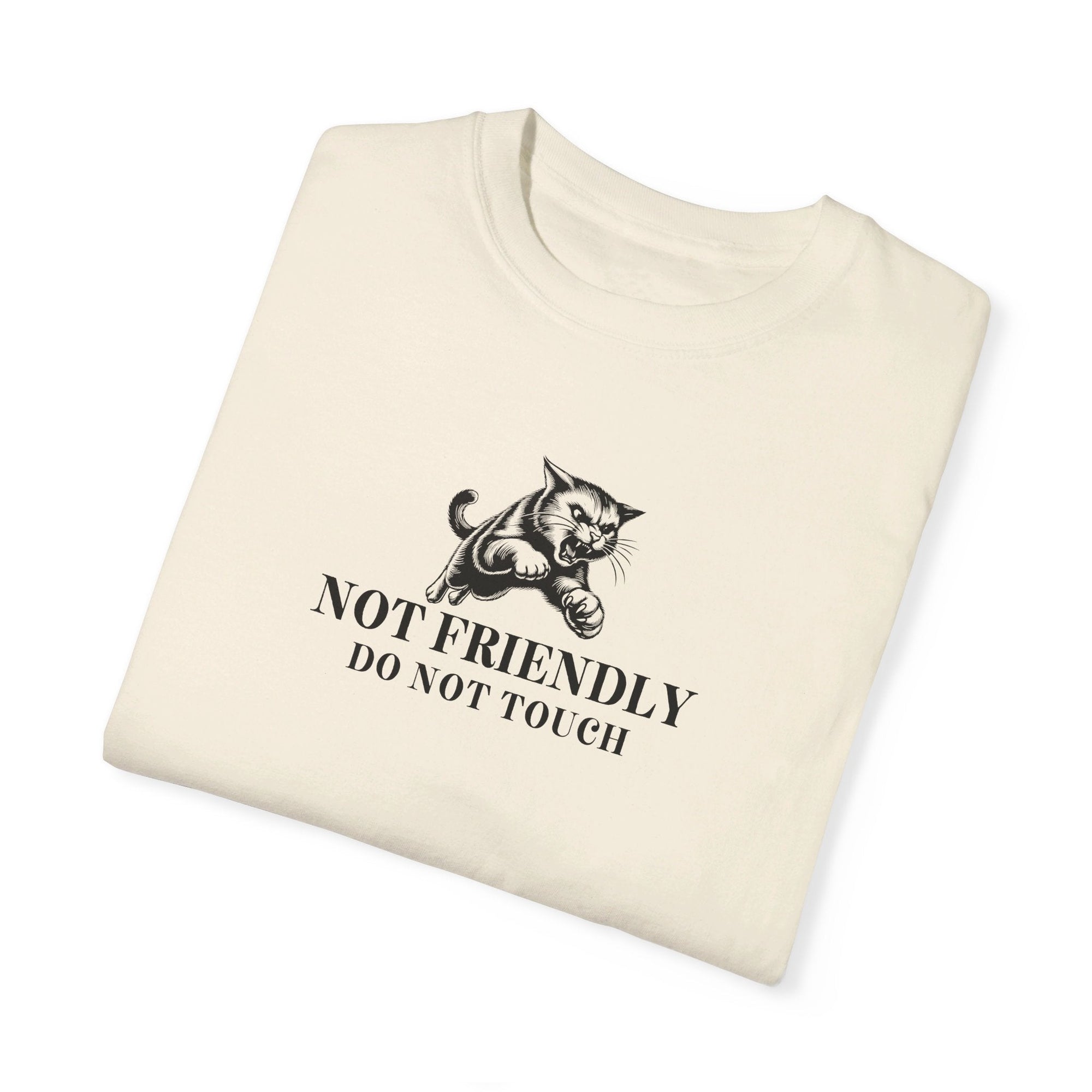 Not Friendly Unisex Garment - Dyed T - shirt - T - Shirt - EpiAl's Shop