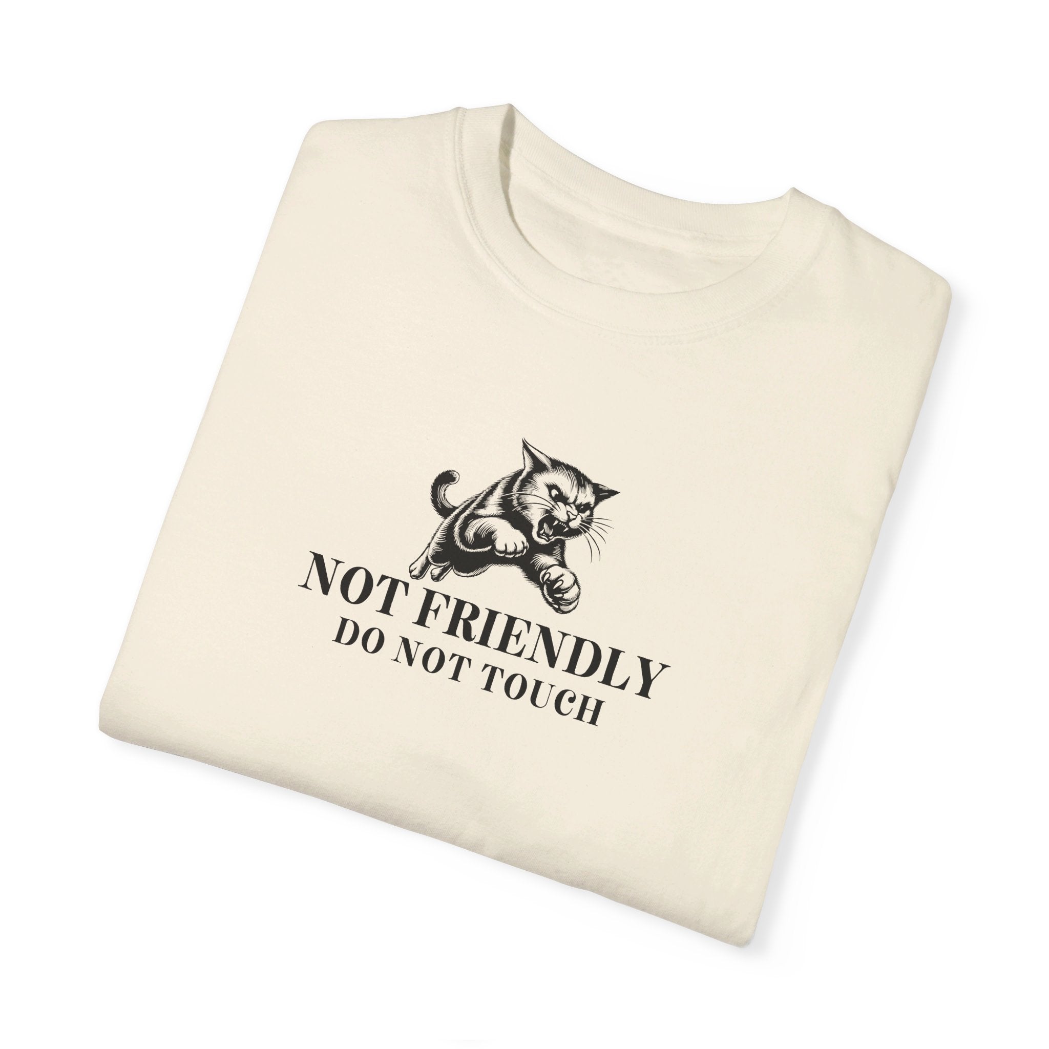 Not Friendly Unisex Garment - Dyed T - shirt - T - Shirt - EpiAl's Shop