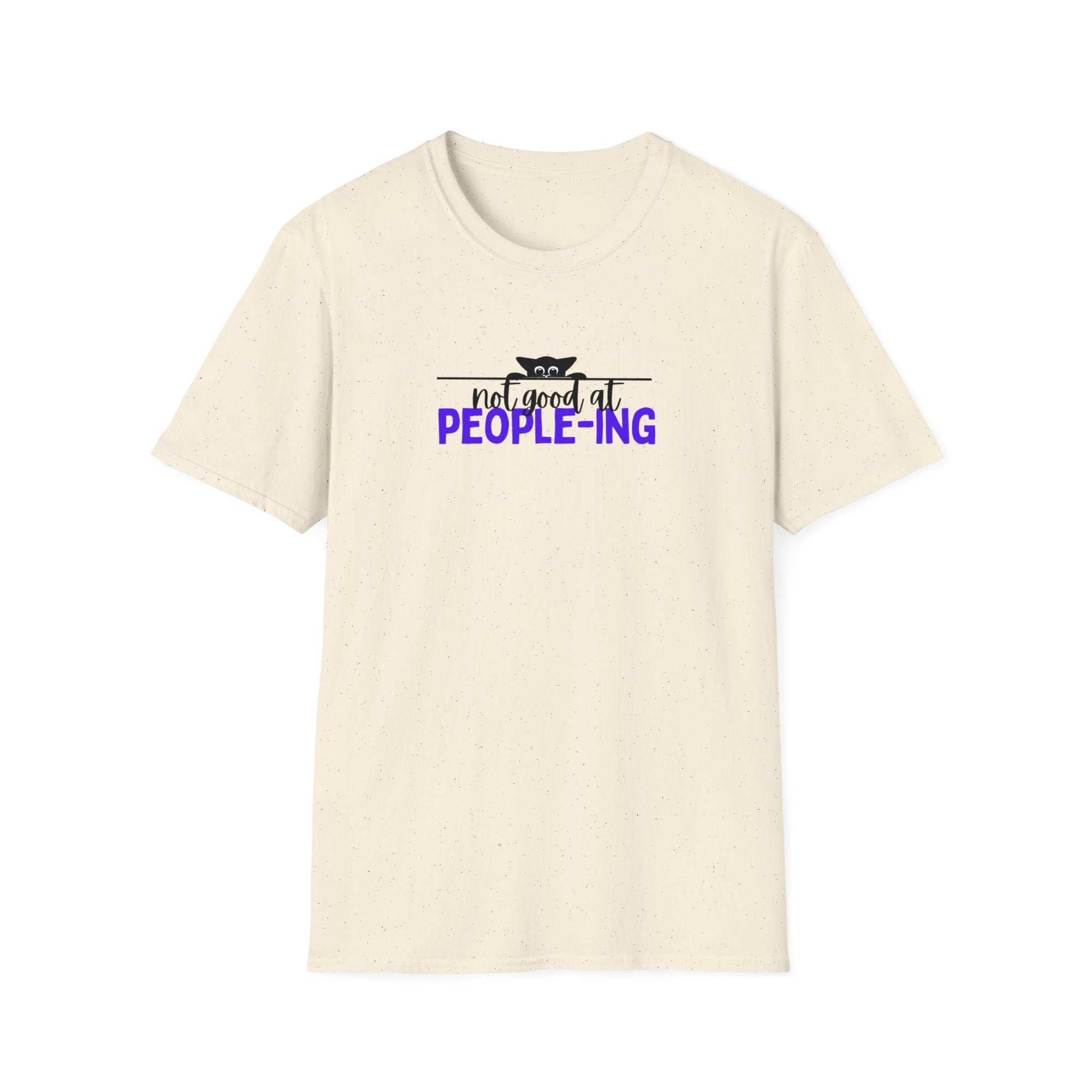 Not Good at People - ing Unisex Softstyle T - Shirt - T - Shirt - Epileptic Al’s Shop