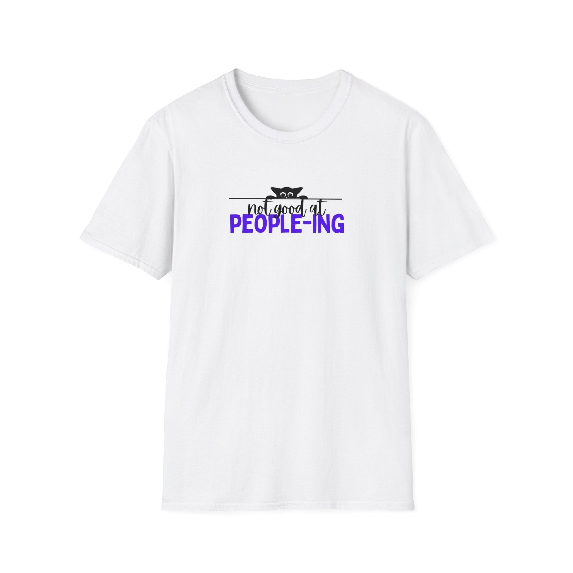 Not Good at People - ing Unisex Softstyle T - Shirt - T - Shirt - Epileptic Al’s Shop