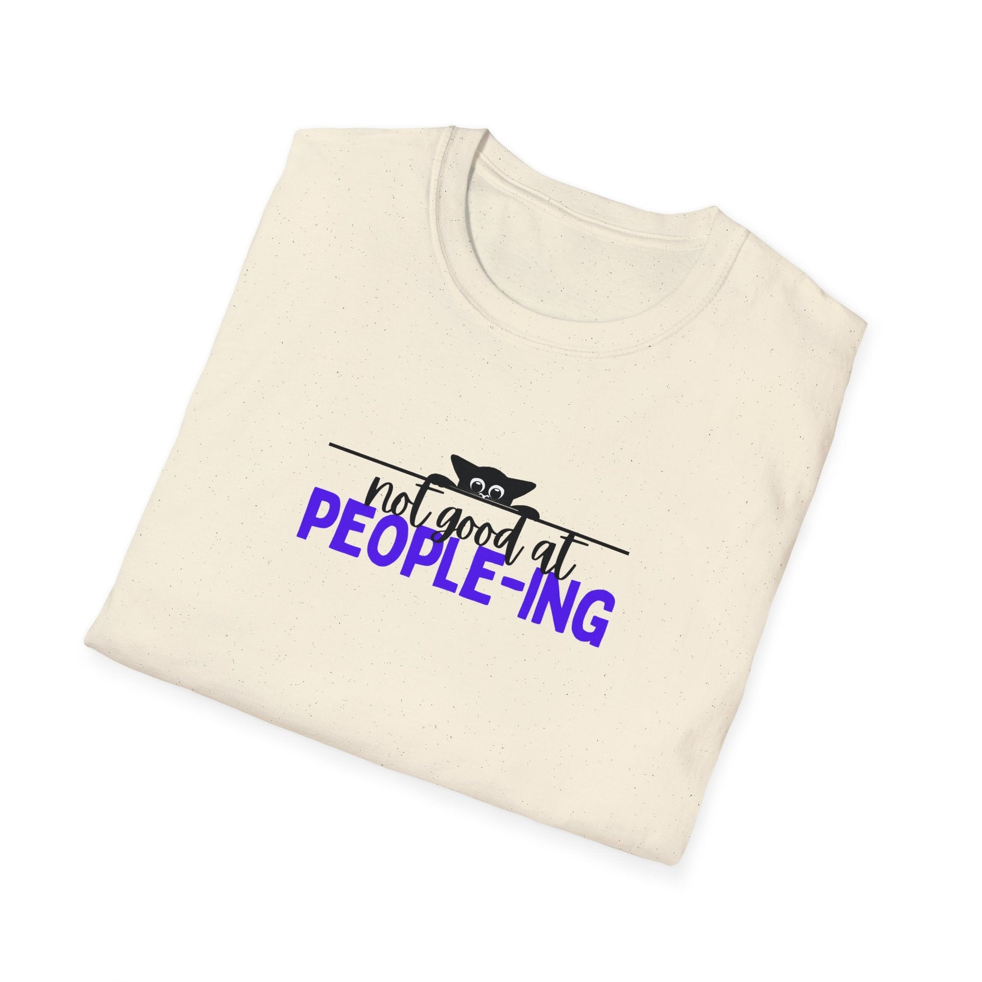 Not Good at People - ing Unisex Softstyle T - Shirt - T - Shirt - Epileptic Al’s Shop