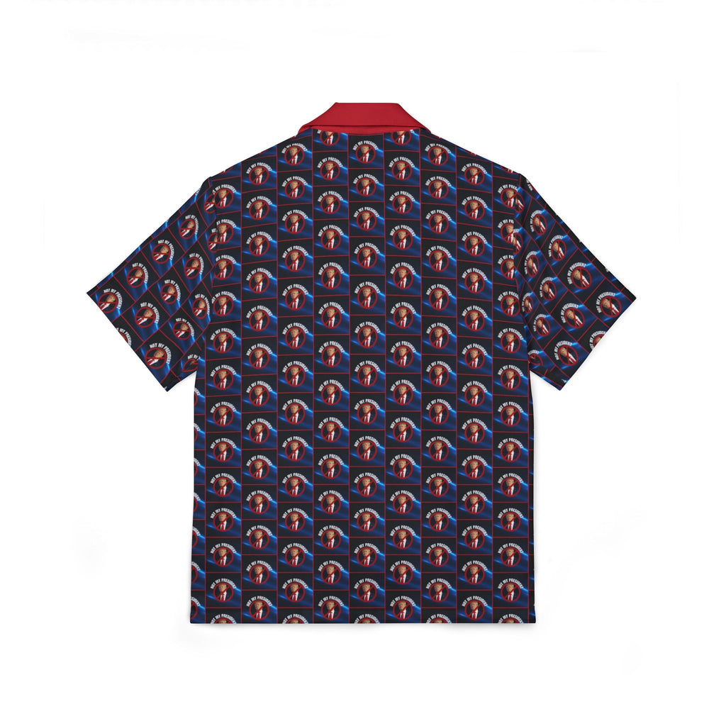 Not My President Men's Hawaiian Camp Shirt - Clothing, Hawaiian Style Shirts - EpiAl's Shop