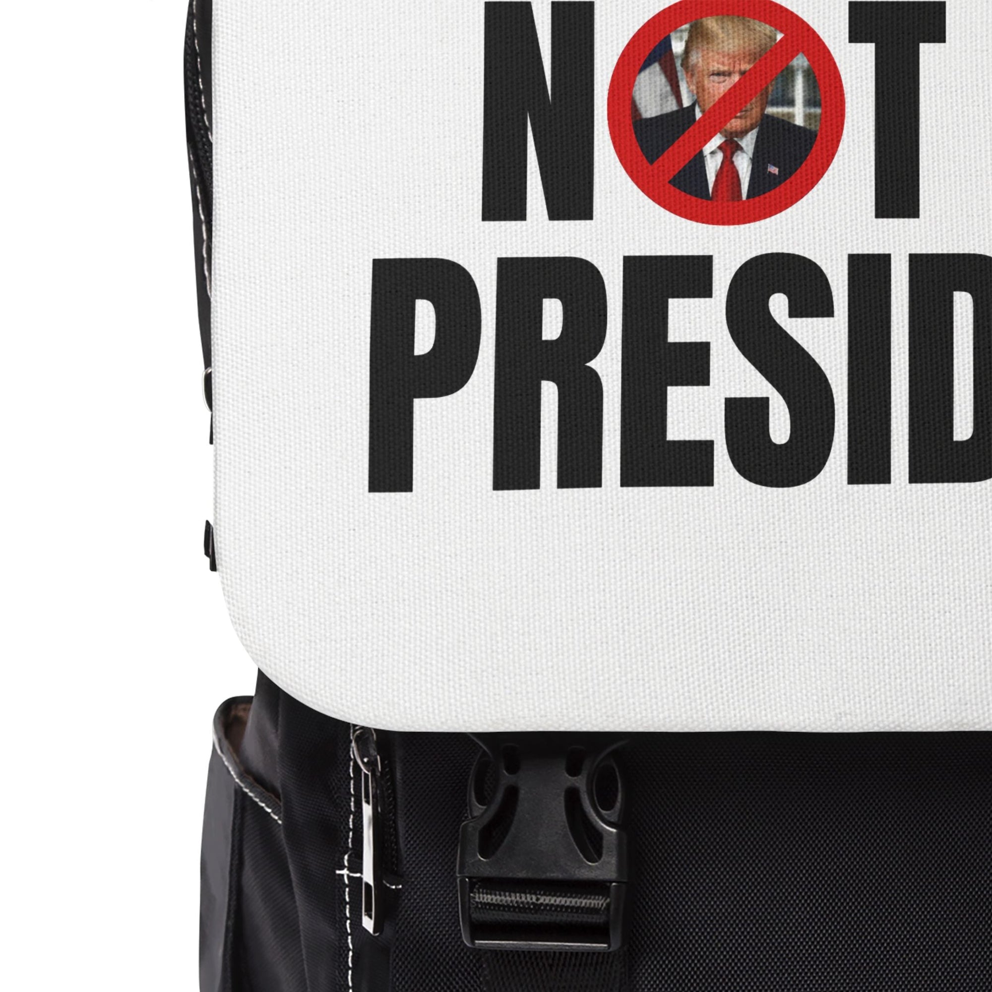 Not My President Shoulder Backpack - Bags, Backpack - EpiAl's Shop