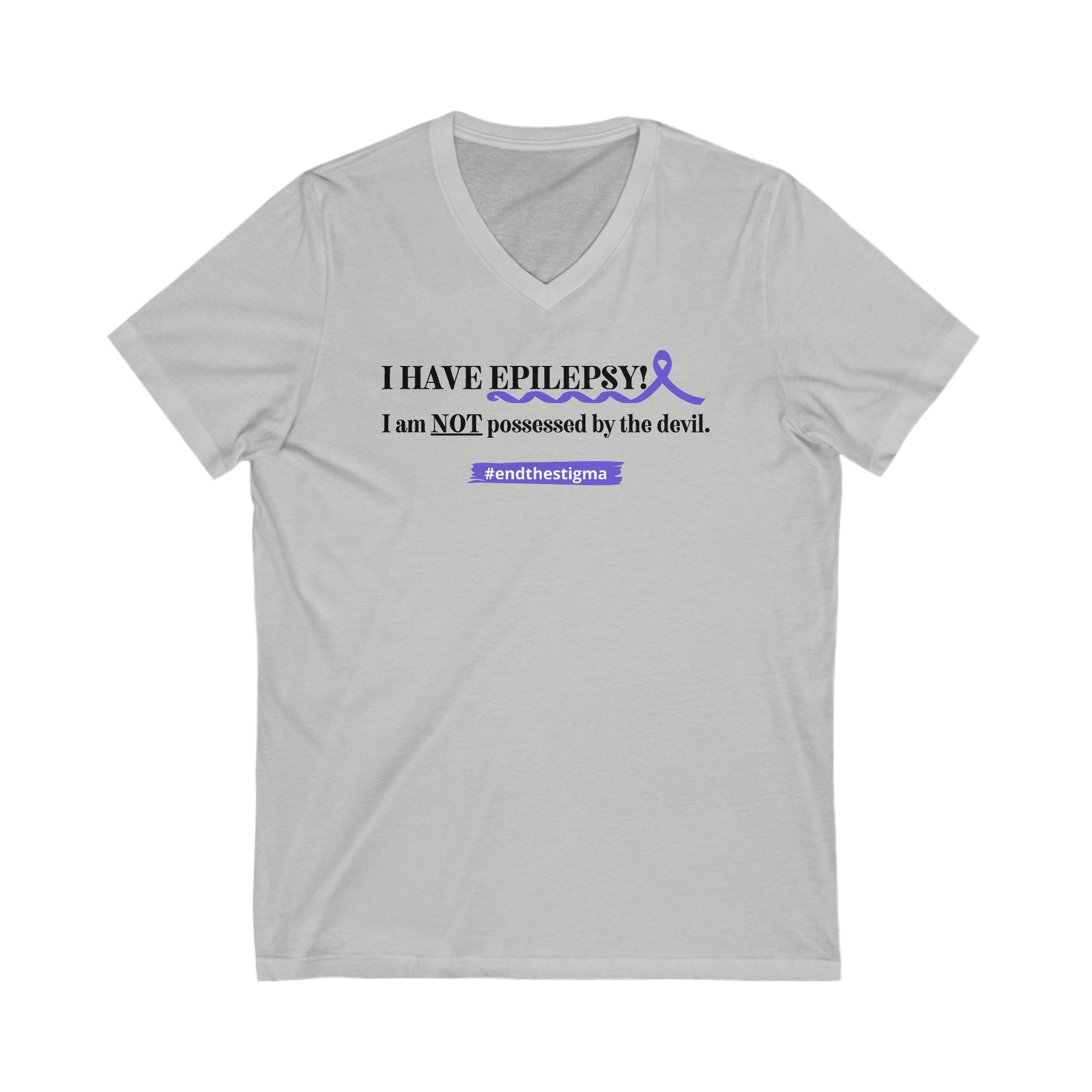 Not Possessed Unisex Jersey Short Sleeve V - Neck Tee - V - neck - EpiAl's Shop