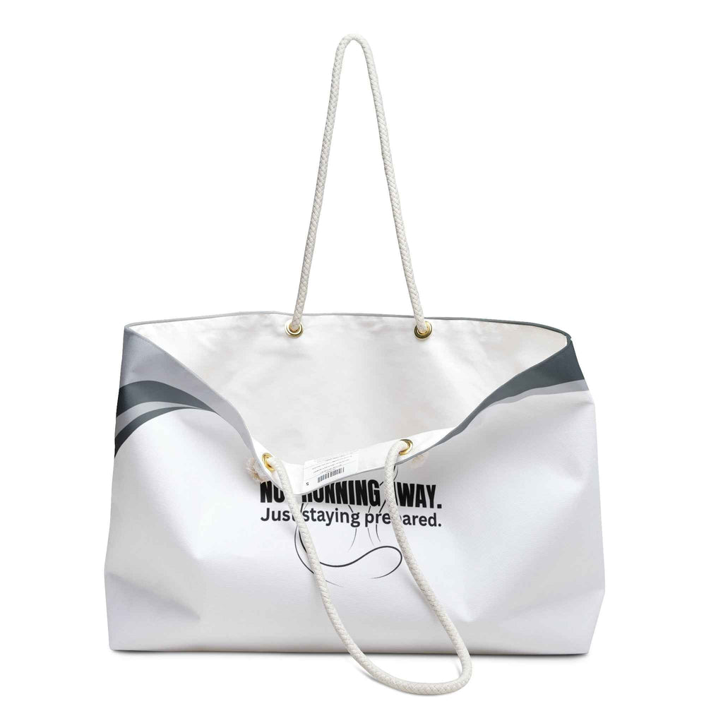 Not Running Away Weekender Bag - Bags, Weekender - EpiAl's Shop