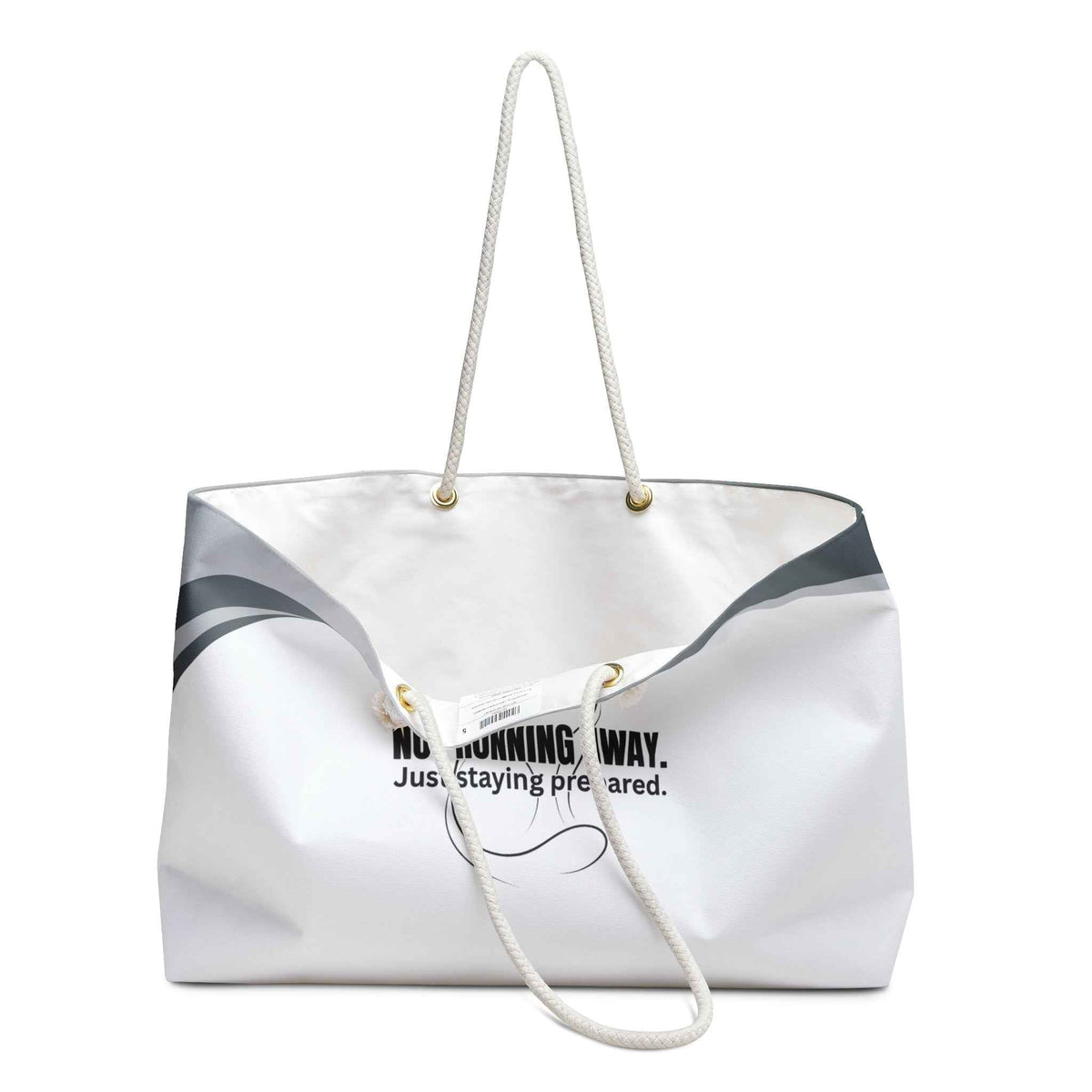Not Running Away Weekender Bag - Bags, Weekender - EpiAl's Shop