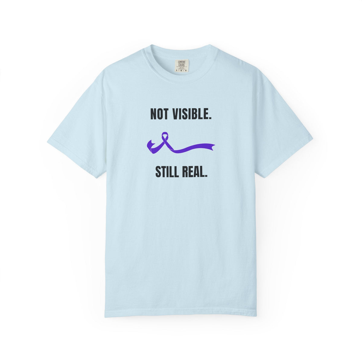 Not Visible. Still Real. T-Shirt – Epilepsy Awareness Apparel - Clothing, Unisex, T-Shirts - EpiAl's Shop