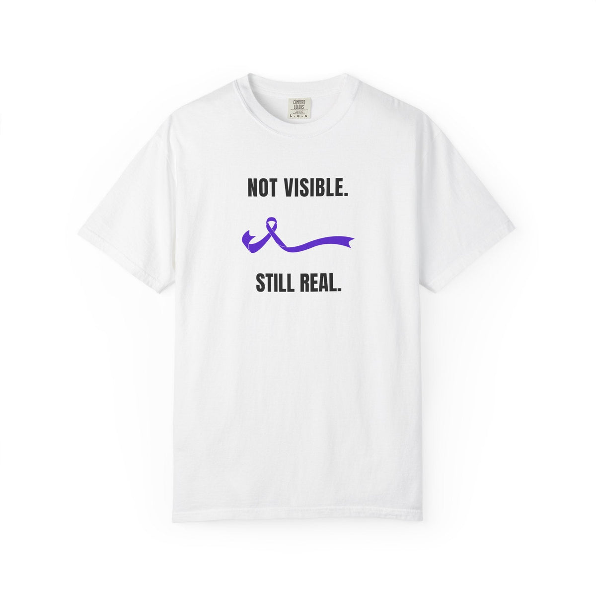 Not Visible. Still Real. T-Shirt – Epilepsy Awareness Apparel - Clothing, Unisex, T-Shirts - EpiAl's Shop