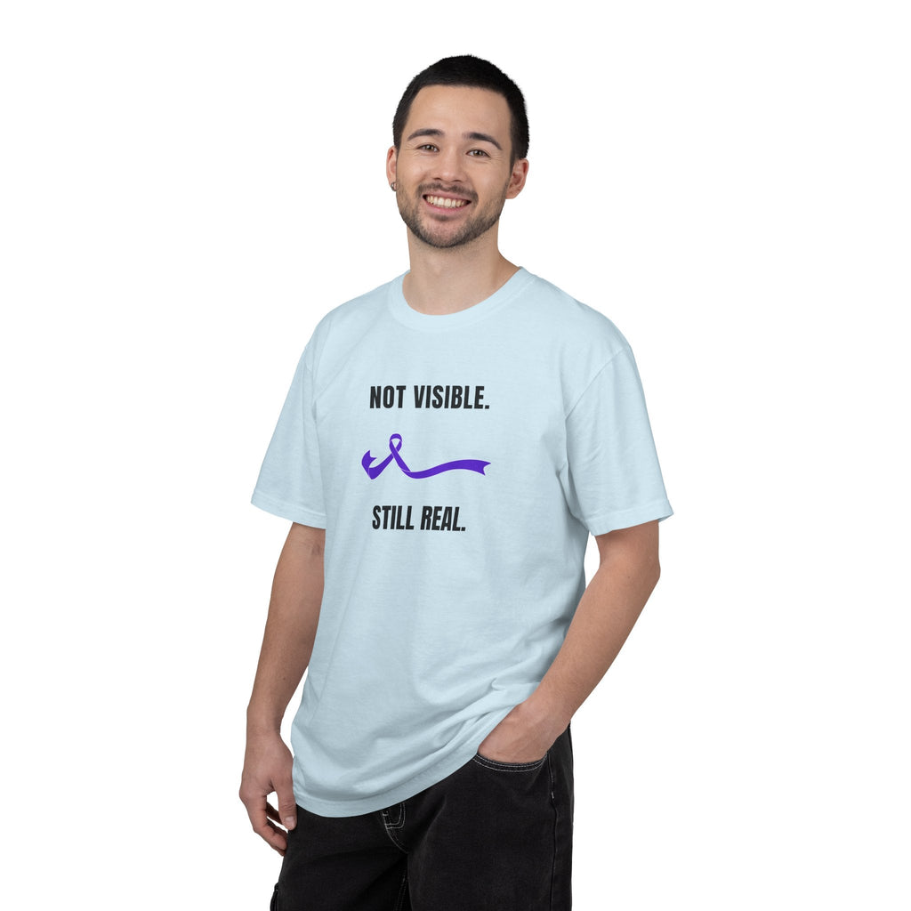 Not Visible. Still Real. T-Shirt – Epilepsy Awareness Apparel - Clothing, Unisex, T-Shirts - EpiAl's Shop