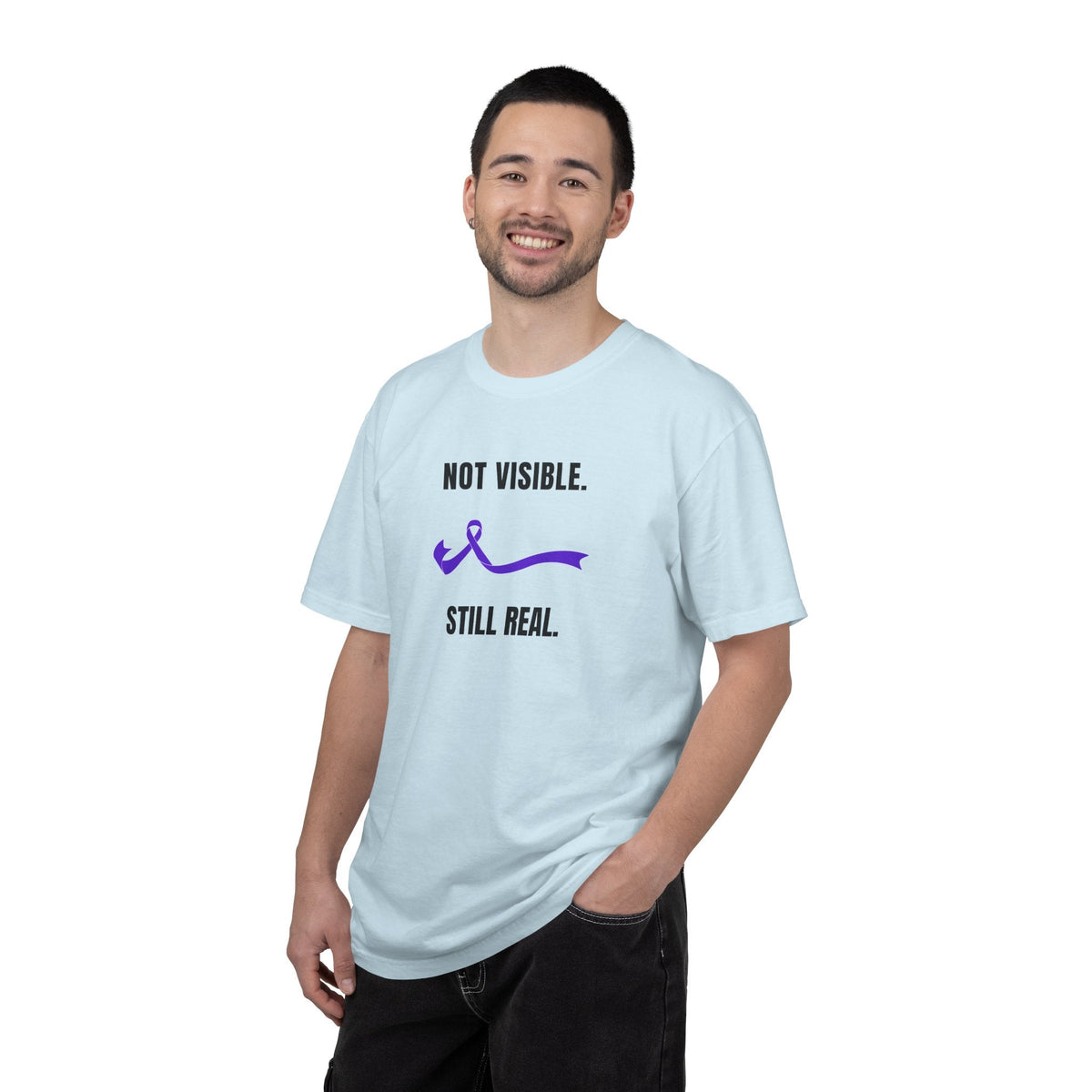 Not Visible. Still Real. T-Shirt – Epilepsy Awareness Apparel - Clothing, Unisex, T-Shirts - EpiAl's Shop