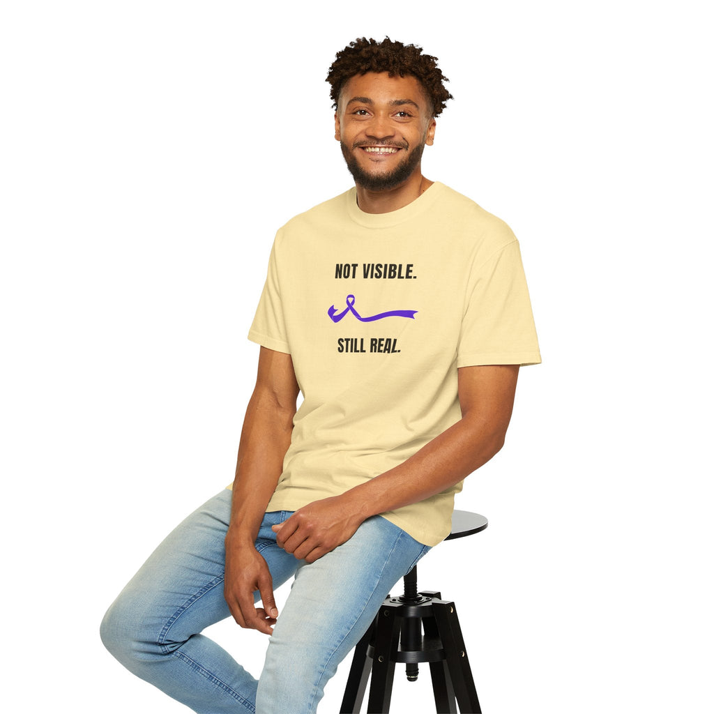 Not Visible. Still Real. T-Shirt – Epilepsy Awareness Apparel - Clothing, Unisex, T-Shirts - EpiAl's Shop