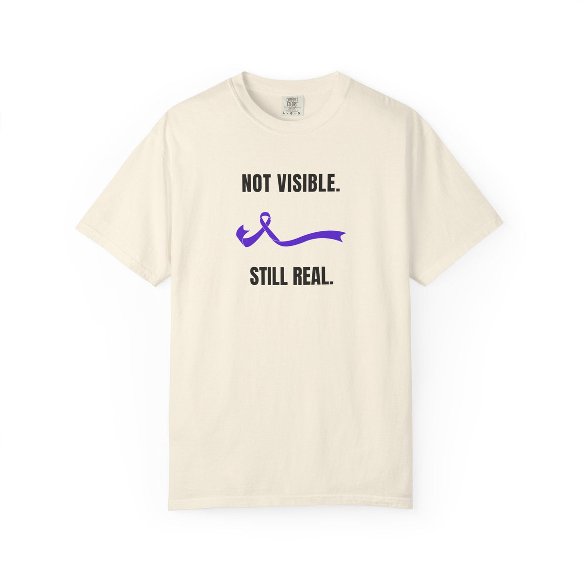 Not Visible. Still Real. T-Shirt – Epilepsy Awareness Apparel - Clothing, Unisex, T-Shirts - EpiAl's Shop