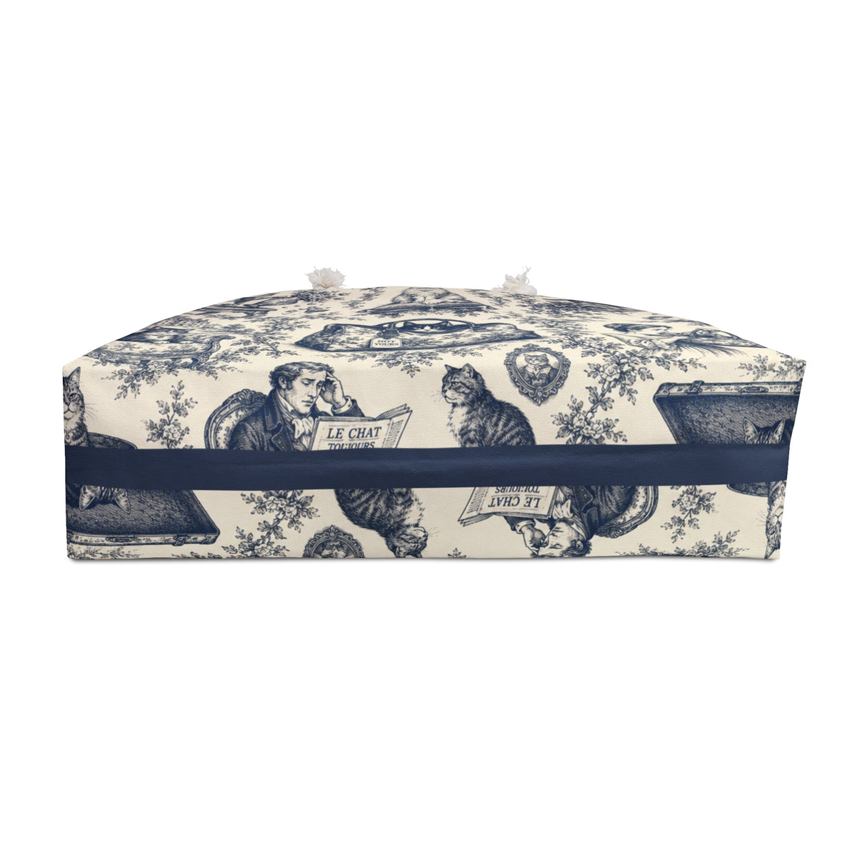 Not Yours Cat Toile Weekender Bag - Bags, Weekender - EpiAl's Shop