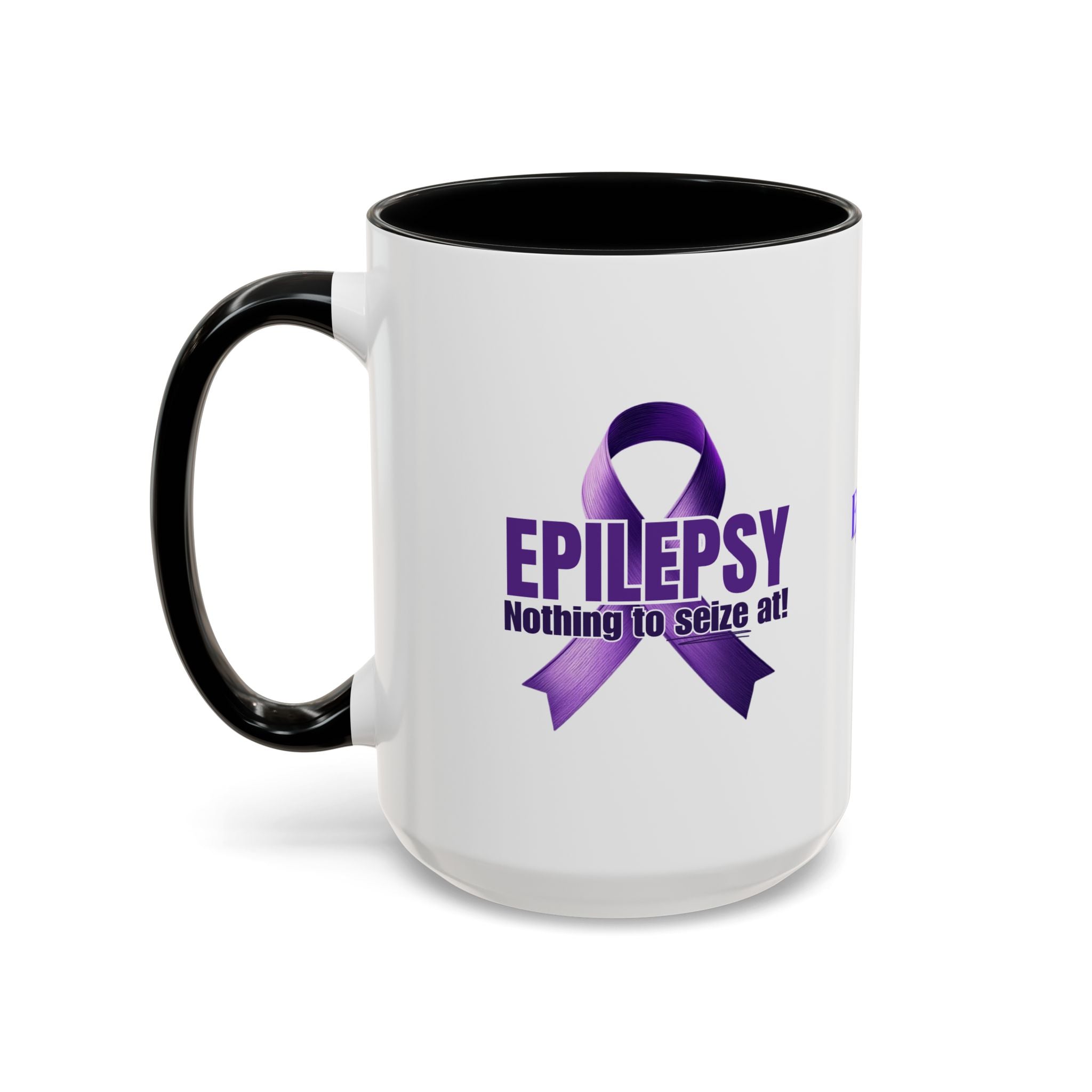 Nothing to Seize About Purple Epilepsy Awareness Coffee Mug - Drinkware, Coffee Mugs - EpiAl's Shop