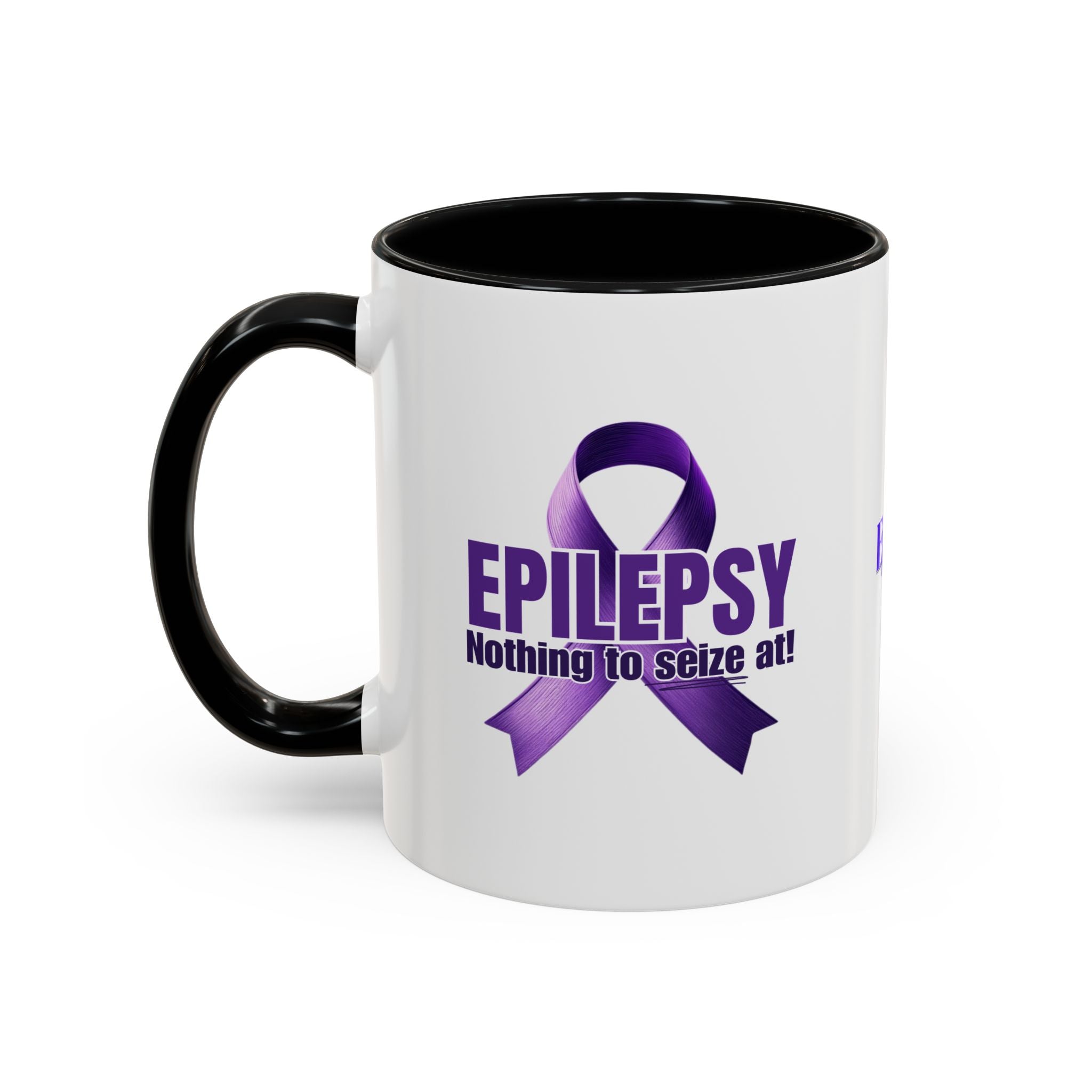 Nothing to Seize About Purple Epilepsy Awareness Coffee Mug - Drinkware, Coffee Mugs - EpiAl's Shop