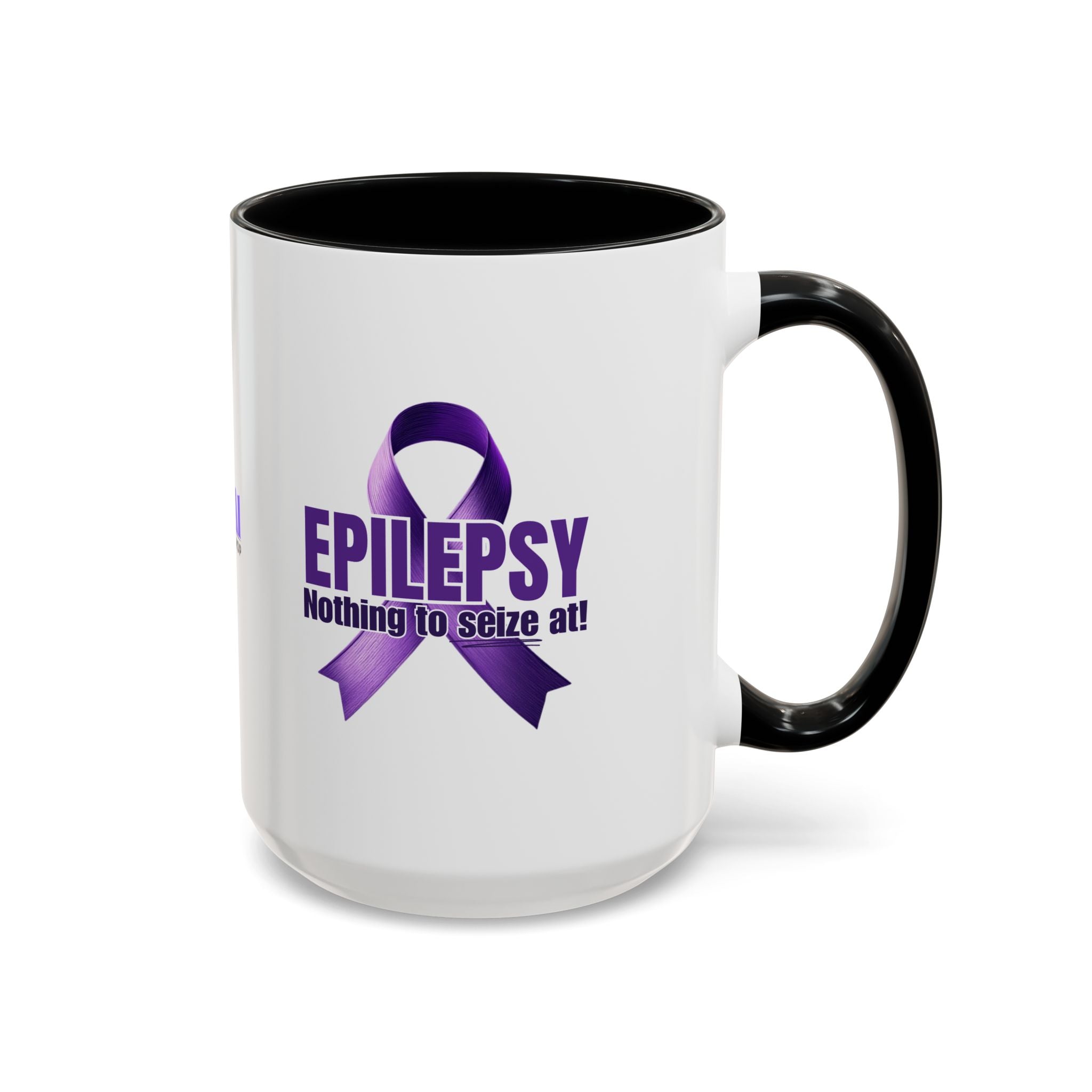 Nothing to Seize About Purple Epilepsy Awareness Coffee Mug - Drinkware, Coffee Mugs - EpiAl's Shop