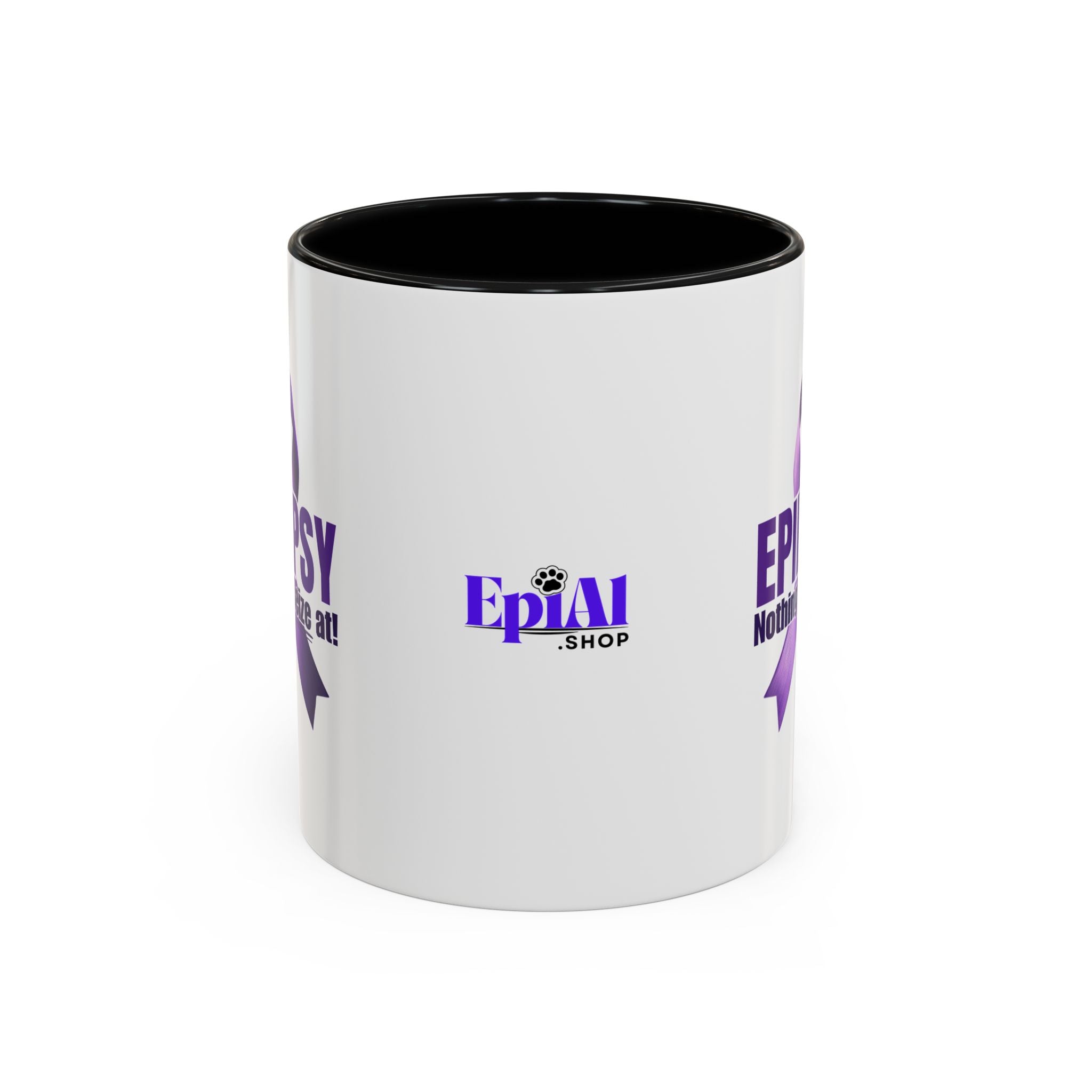 Nothing to Seize About Purple Epilepsy Awareness Coffee Mug - Drinkware, Coffee Mugs - EpiAl's Shop