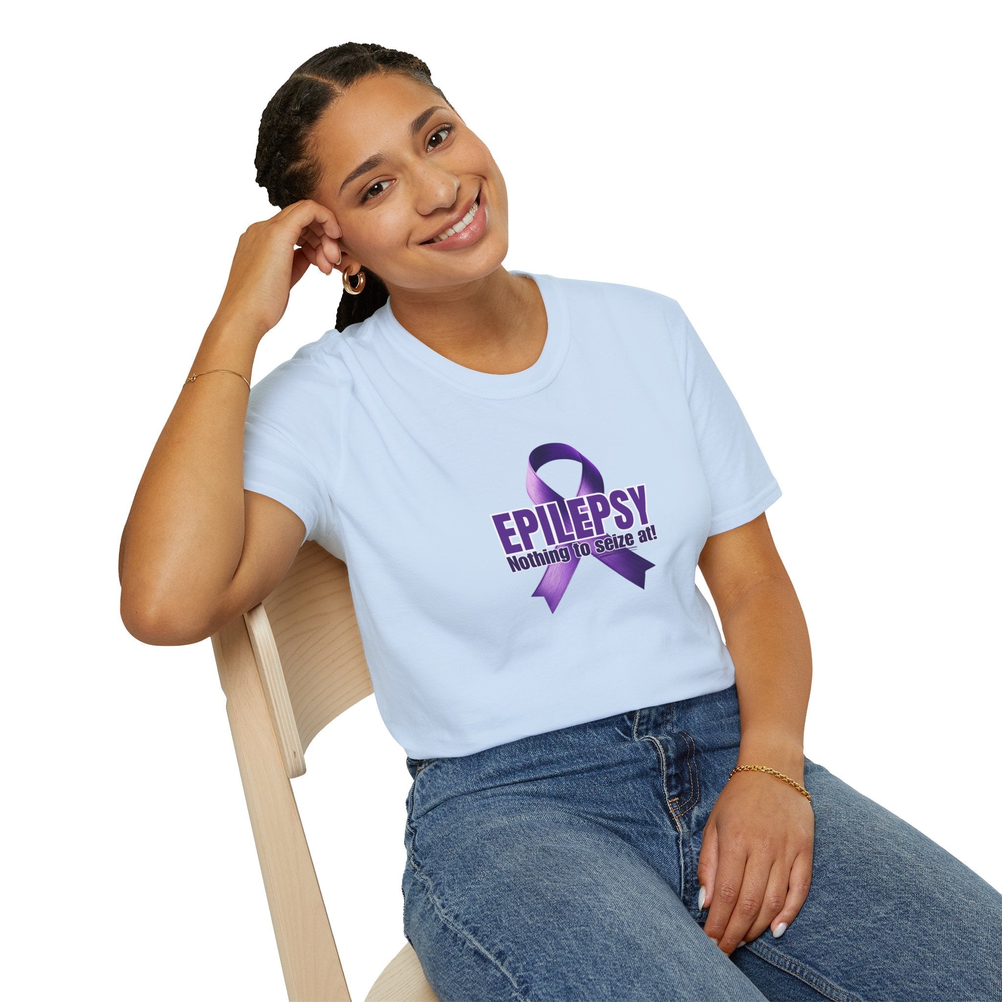 Nothing to Seize At, Epilepsy Awareness Tee - Clothing, T-shirts - EpiAl's Shop