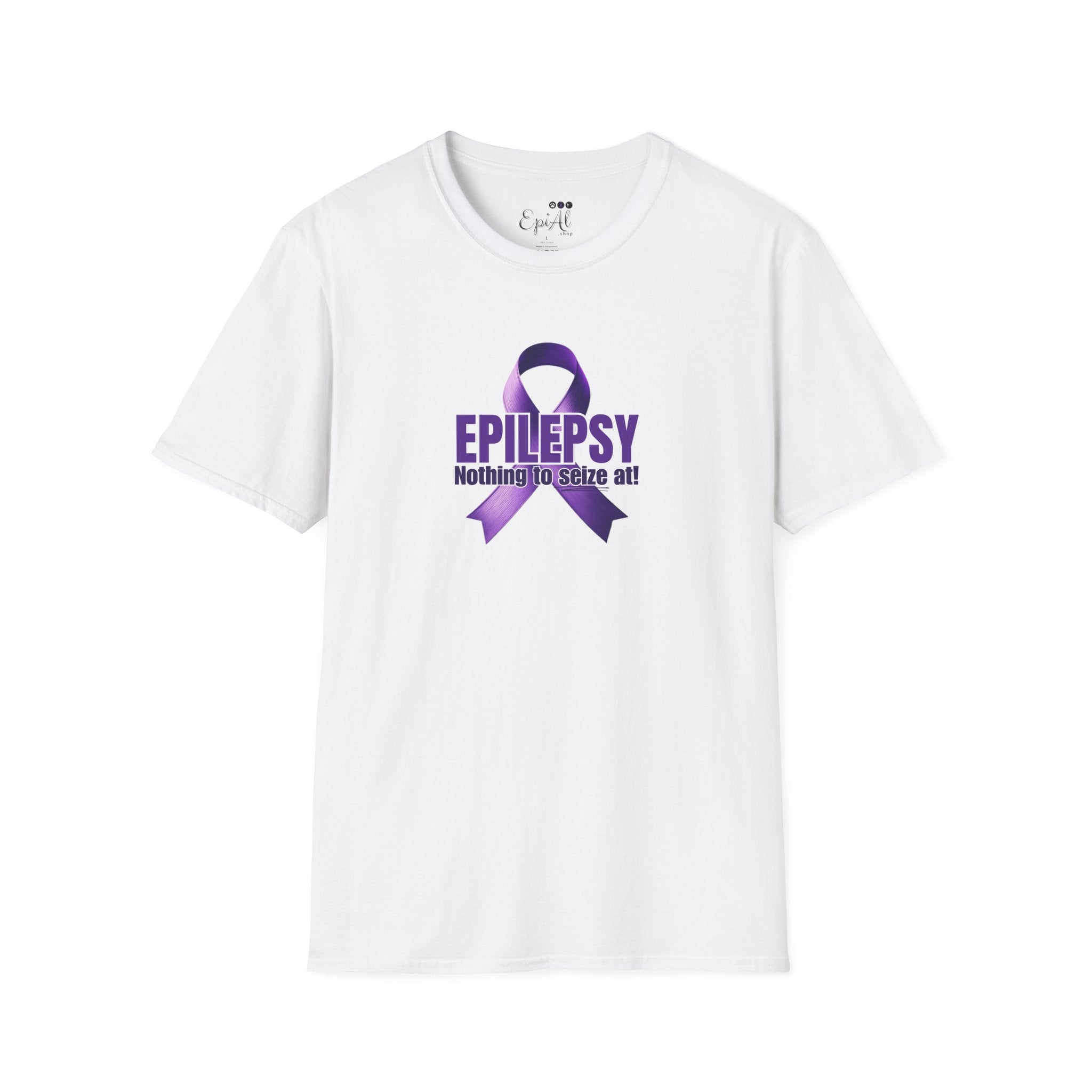 Nothing to Seize At, Epilepsy Awareness Tee - Clothing, T-shirts - EpiAl's Shop