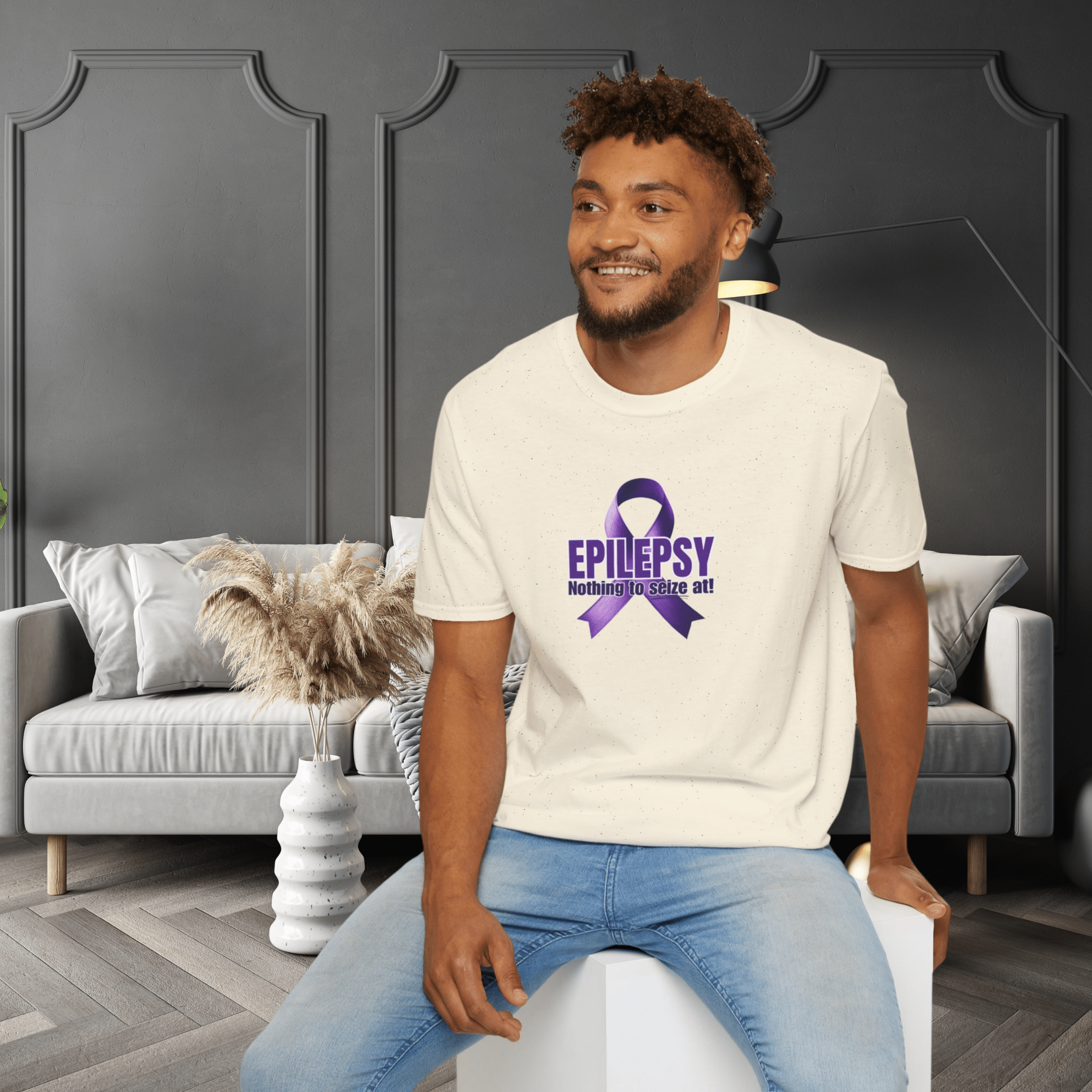 Nothing to Seize At, Epilepsy Awareness Tee - Clothing, T-shirts - EpiAl's Shop