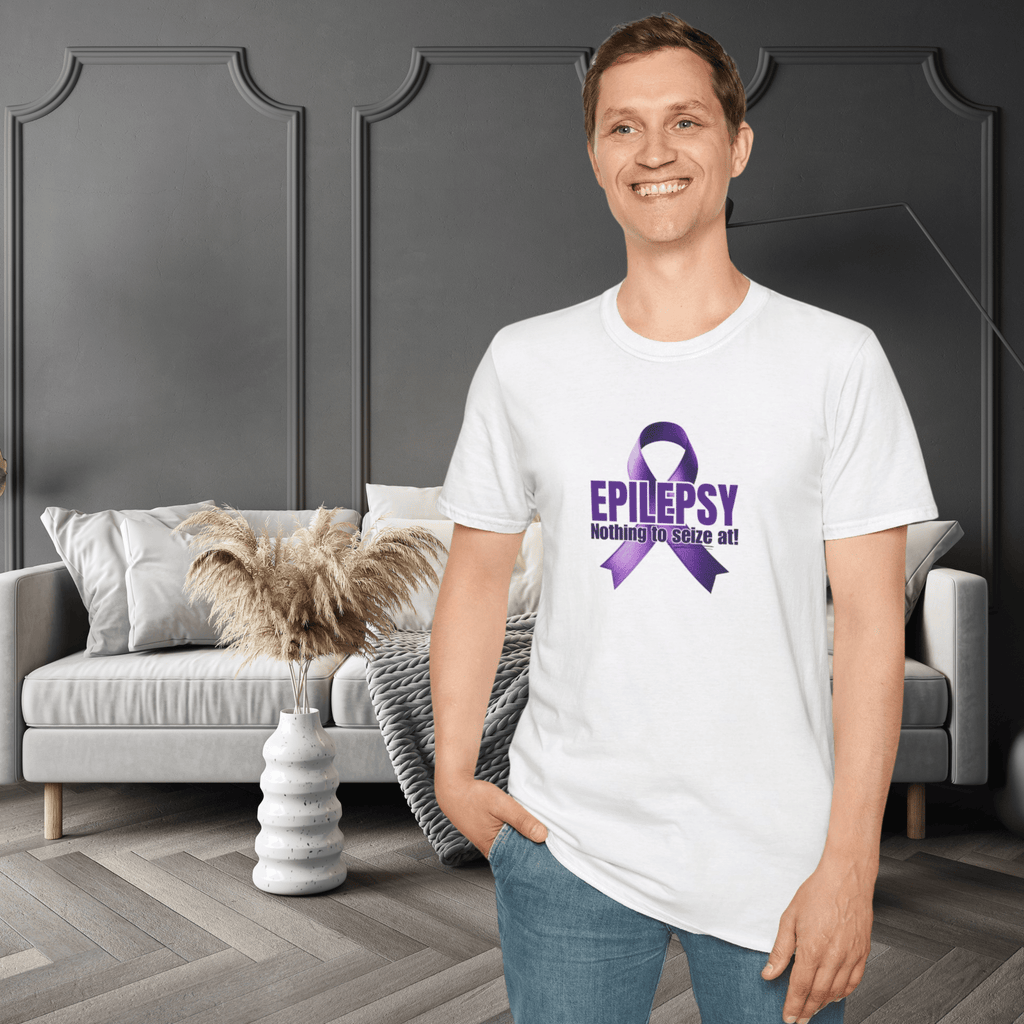 Nothing to Seize At, Epilepsy Awareness Tee - Clothing, T-shirts - EpiAl's Shop