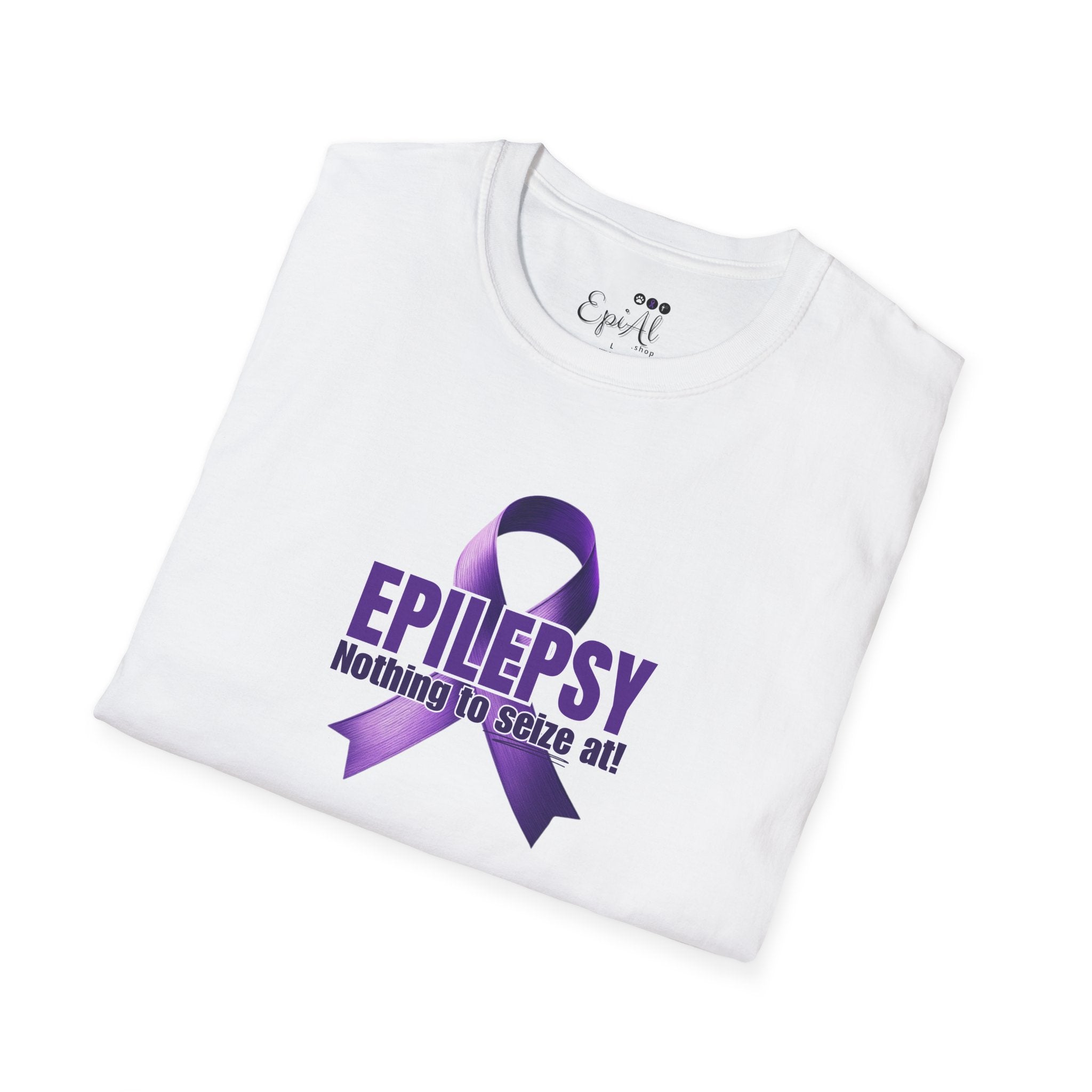 Nothing to Seize At, Epilepsy Awareness Tee - Clothing, T-shirts - EpiAl's Shop