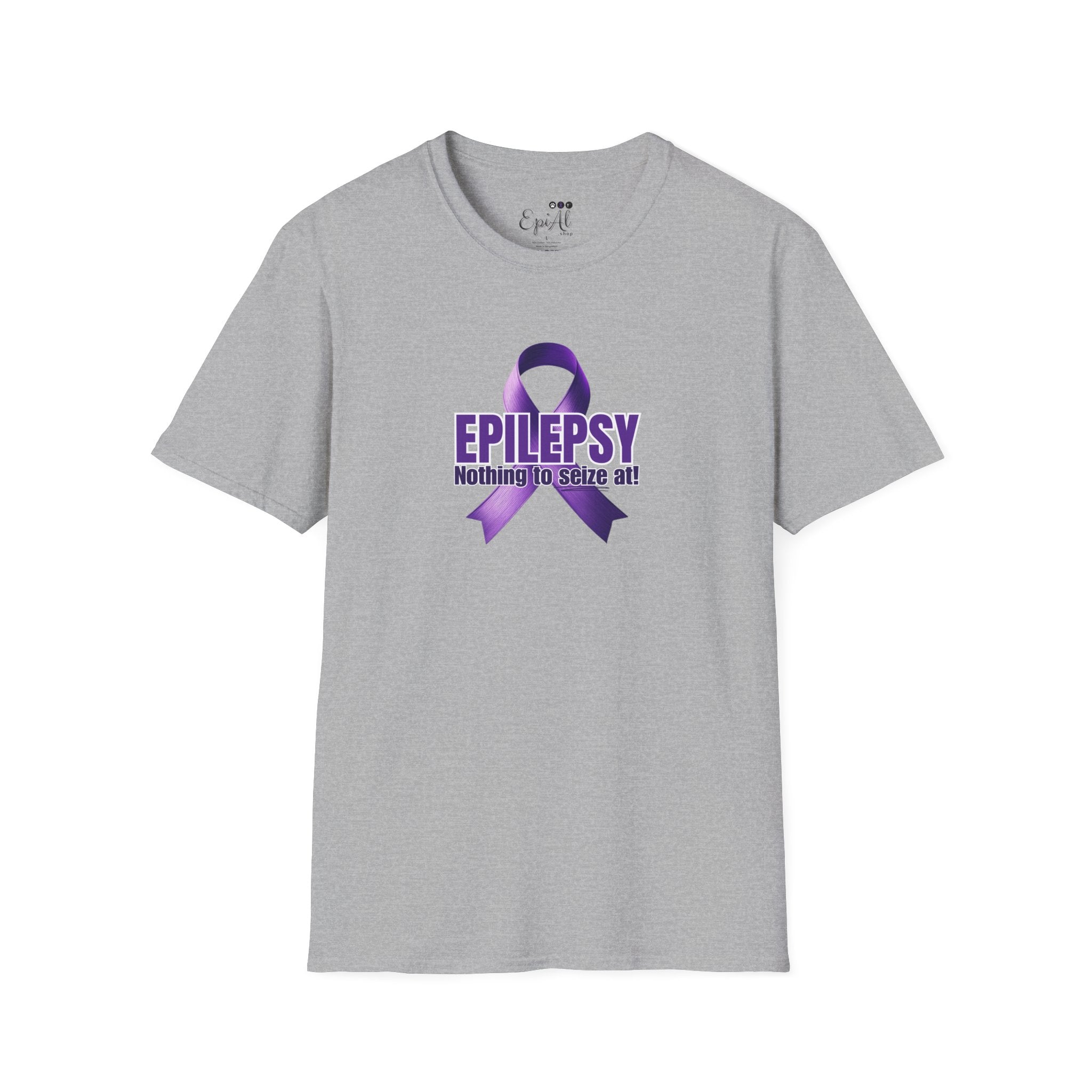 Nothing to Seize At, Epilepsy Awareness Tee - Clothing, T-shirts - EpiAl's Shop