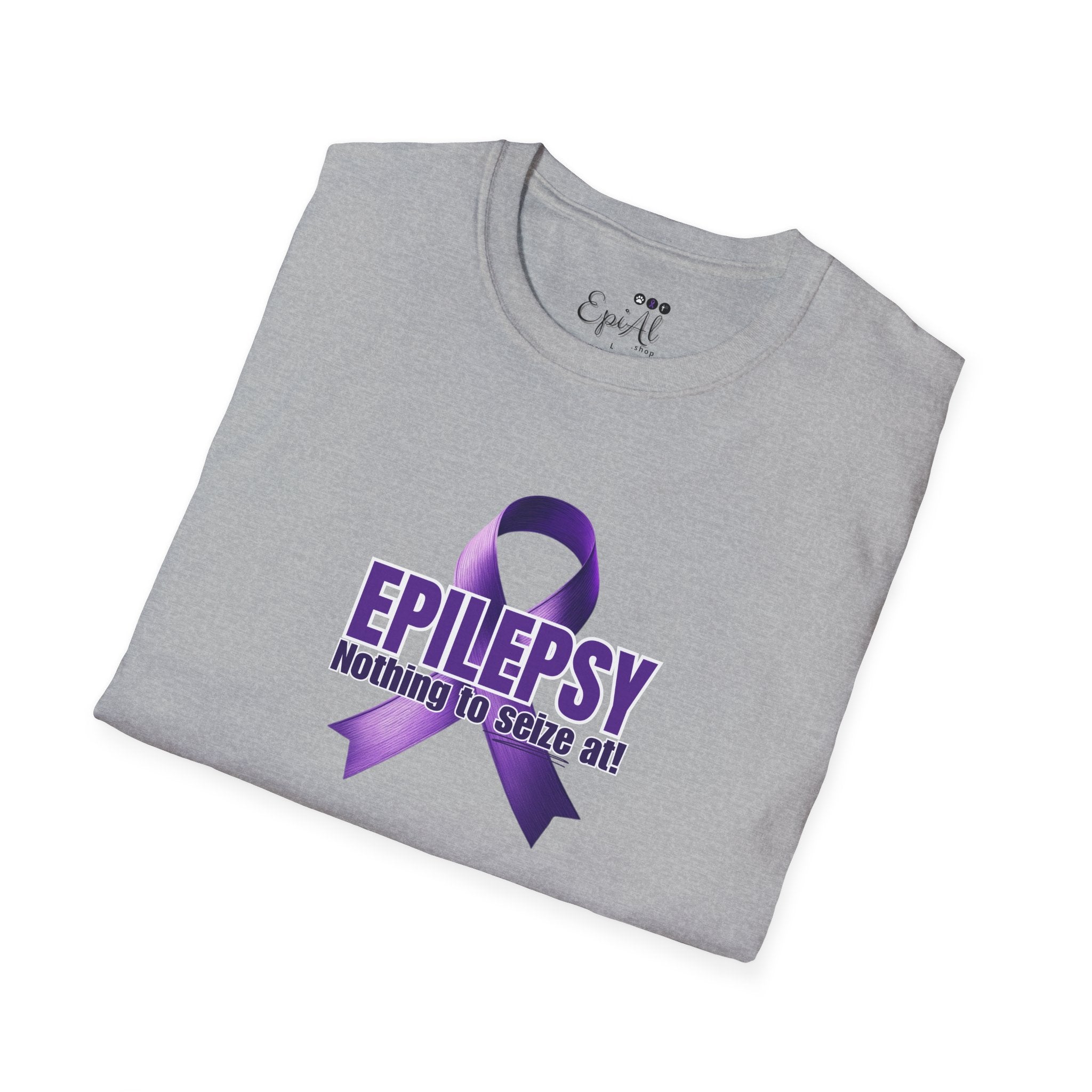 Nothing to Seize At, Epilepsy Awareness Tee - Clothing, T-shirts - EpiAl's Shop