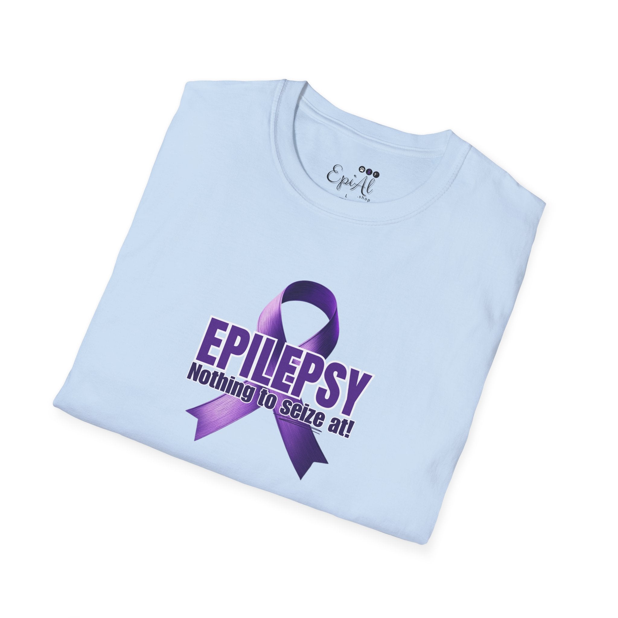 Nothing to Seize At, Epilepsy Awareness Tee - Clothing, T-shirts - EpiAl's Shop