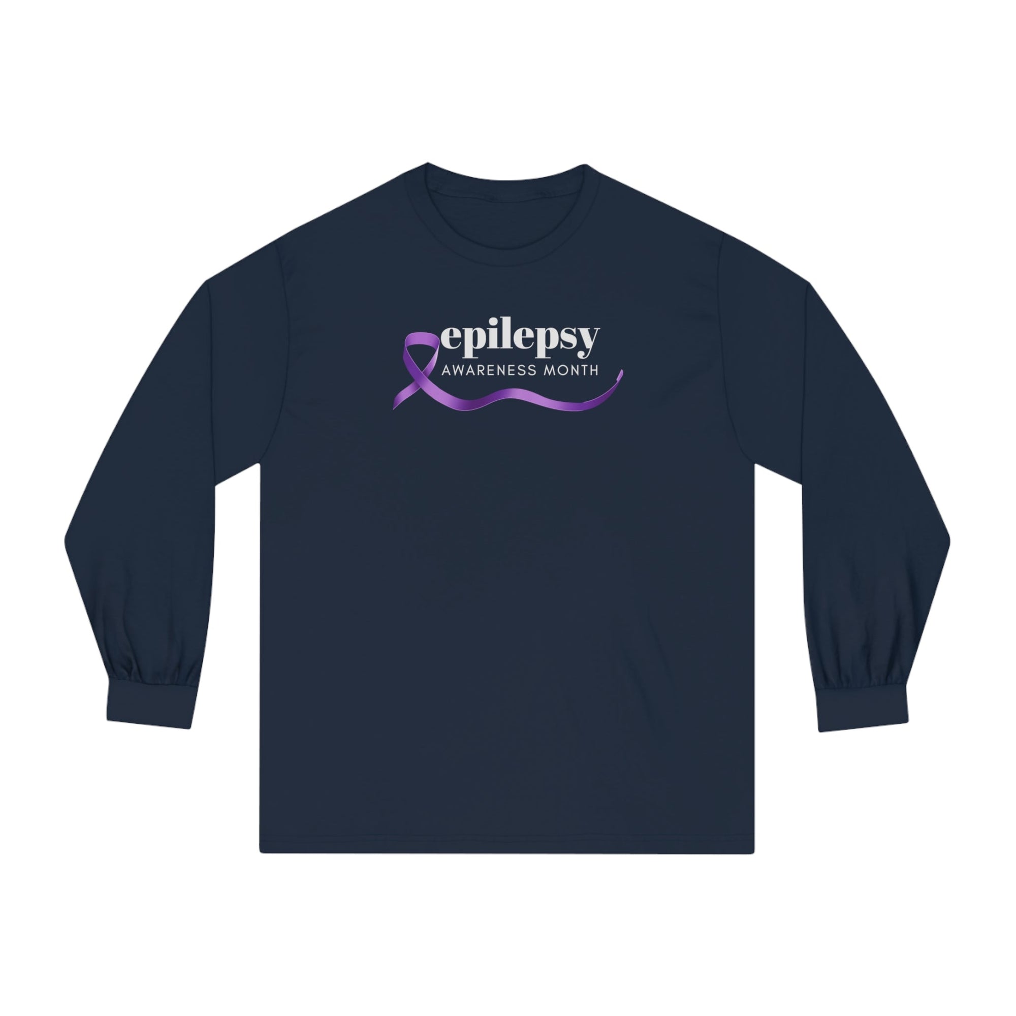 November Epilepsy Awareness Month Unisex Long Sleeve Shirt - Long - sleeve - Epileptic Al’s Shop
