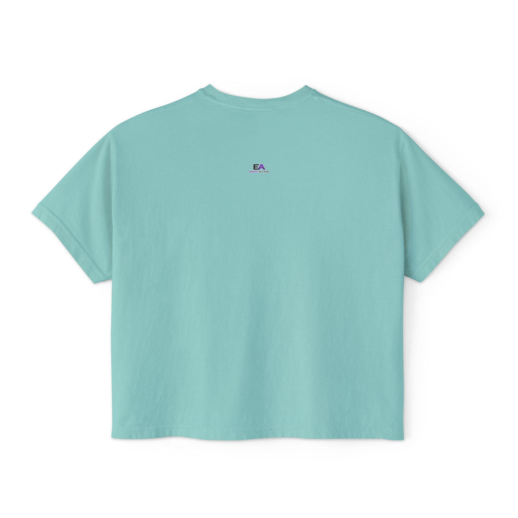 Observing Judging Resting Cat Tee | Boxy Cropped Cat Shirt - Clothing, Women, T-Shirts, Cropped - EpiAl's Shop