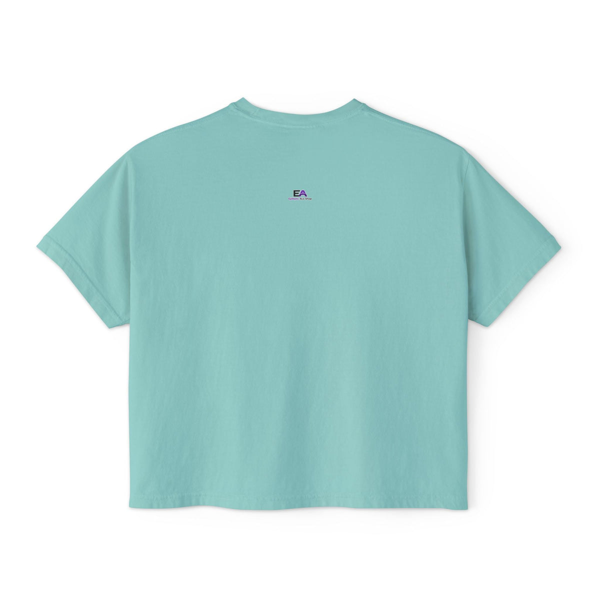 Observing Judging Resting Cat Tee | Boxy Cropped Cat Shirt - Clothing, Women, T-Shirts, Cropped - EpiAl's Shop