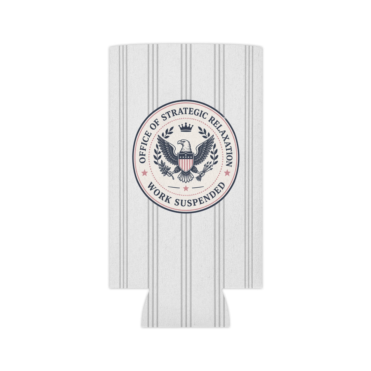Office of Strategic Relaxation Can Cooler | Work Suspended Funny Koozie - Koozies, Can & Bottle - EpiAl's Shop