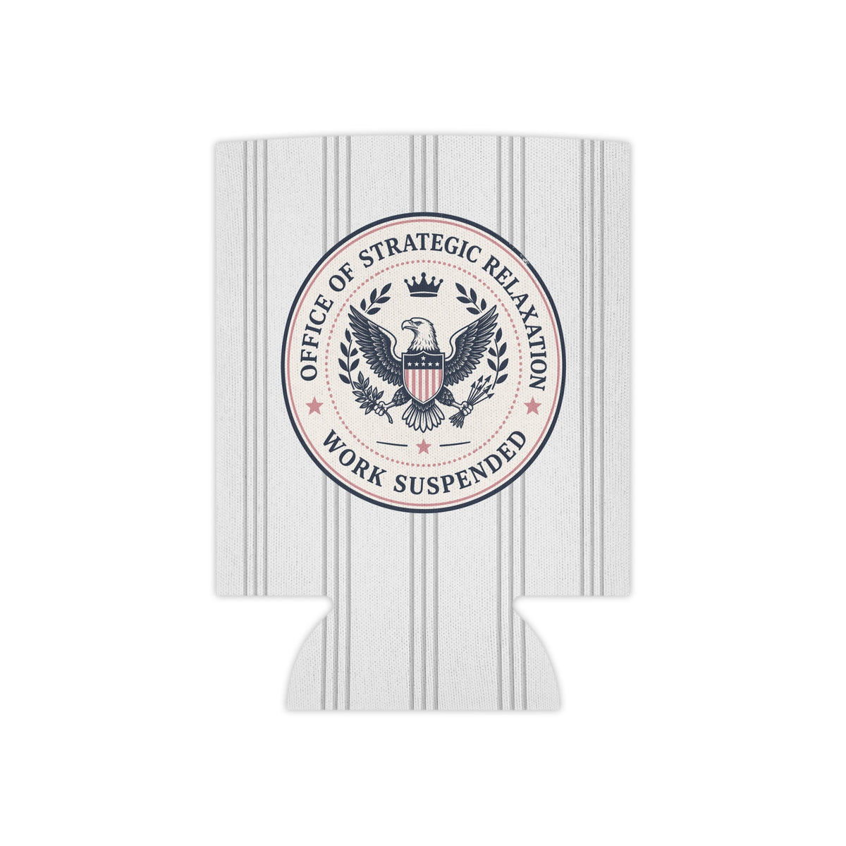 Office of Strategic Relaxation Can Cooler | Work Suspended Funny Koozie - Koozies, Can & Bottle - EpiAl's Shop