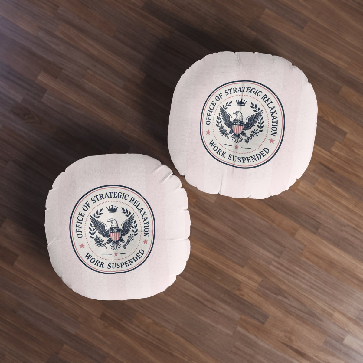 Office of Strategic Relaxation – Round Floor Pillow - Decor, Pillows, Floor - EpiAl's Shop
