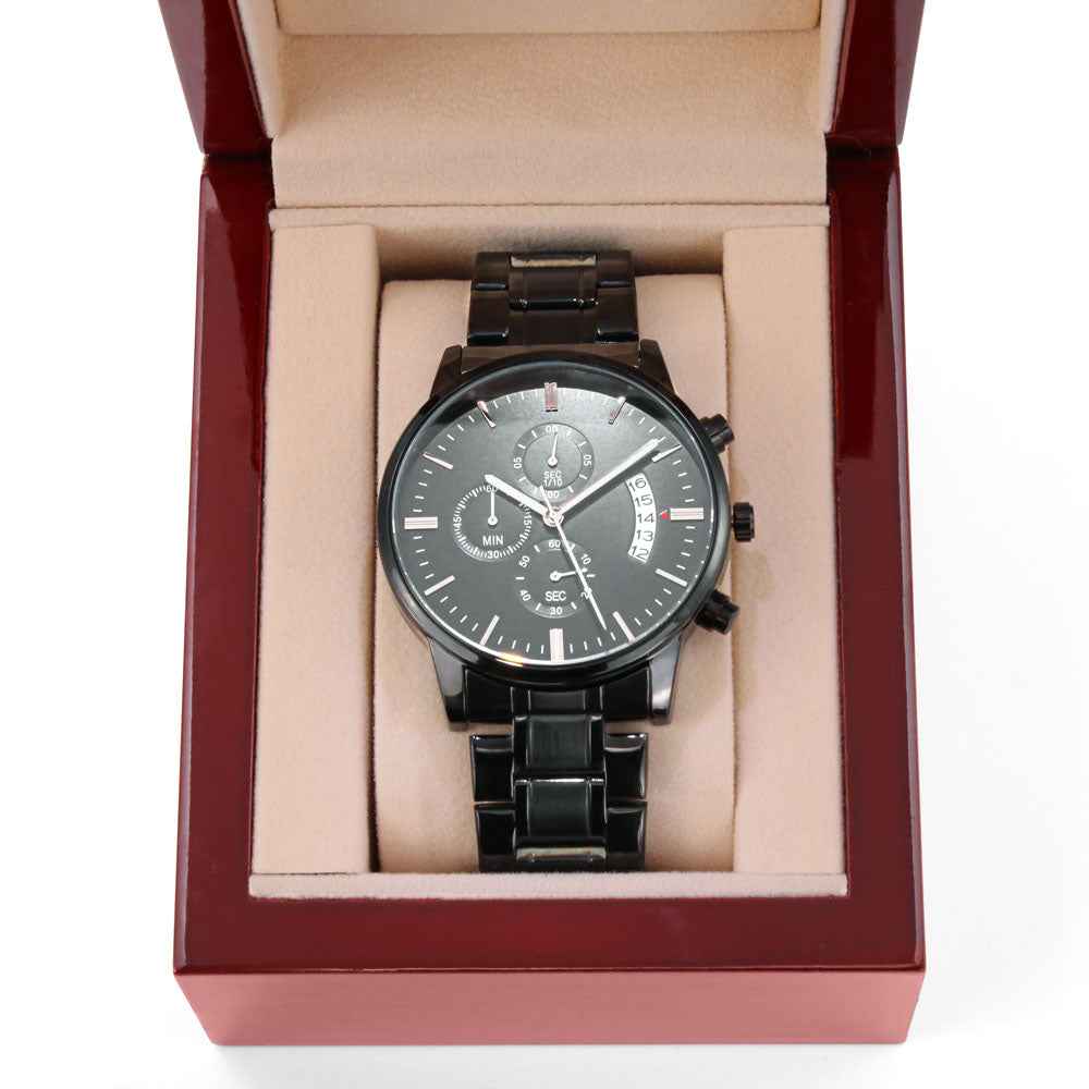 Office of Time Management Chronograph Watch - Jewelry, Watches - EpiAl's Shop